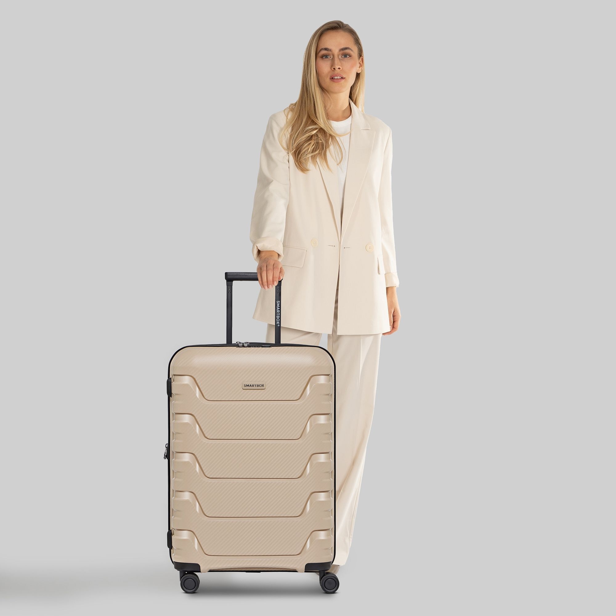 Smartbox Trolley »Edition 01 4 Rollen Trolley 66 cm mit Dehnfalte« 75 l