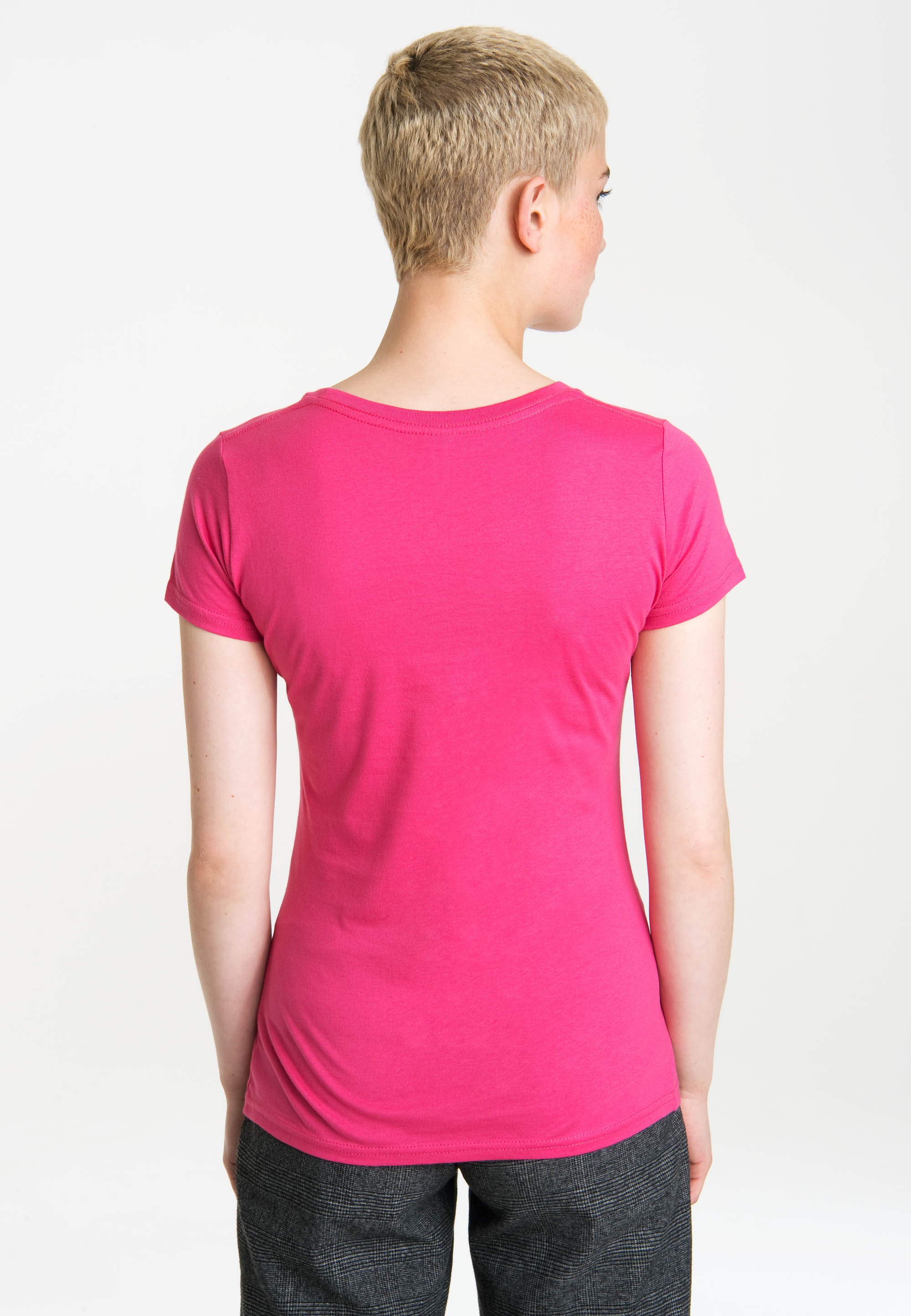 Logoshirt Peanuts Snoopy T-Shirt Pink S 3