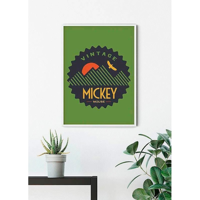 Komar Poster »Mickey Mouse Vintage«, Disney, (1 St.), Kinderzimmer,  Schlafzimmer, Wohnzimmer | BAUR