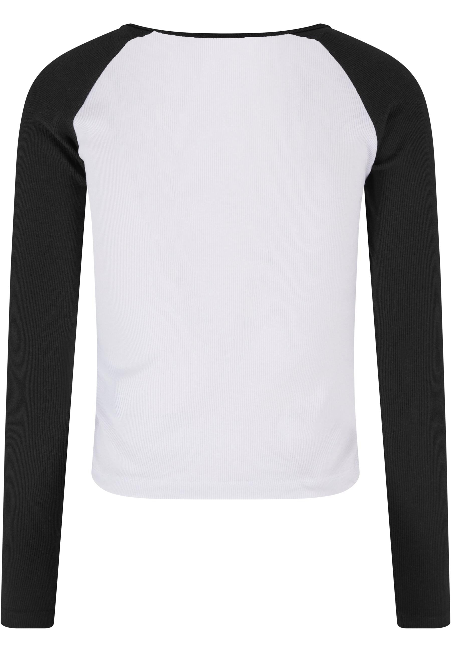 Karl Kani T-Shirt »Karl Kani Damen KW241-043-3 KK Varsity Crop Block Rib Ls«, (1 tlg.)