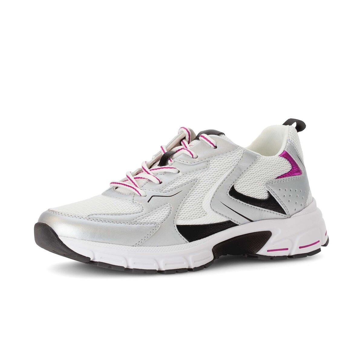 Gabor Sneaker "Sneaker low Materialmix Leder/Lederimitat" günstig online kaufen