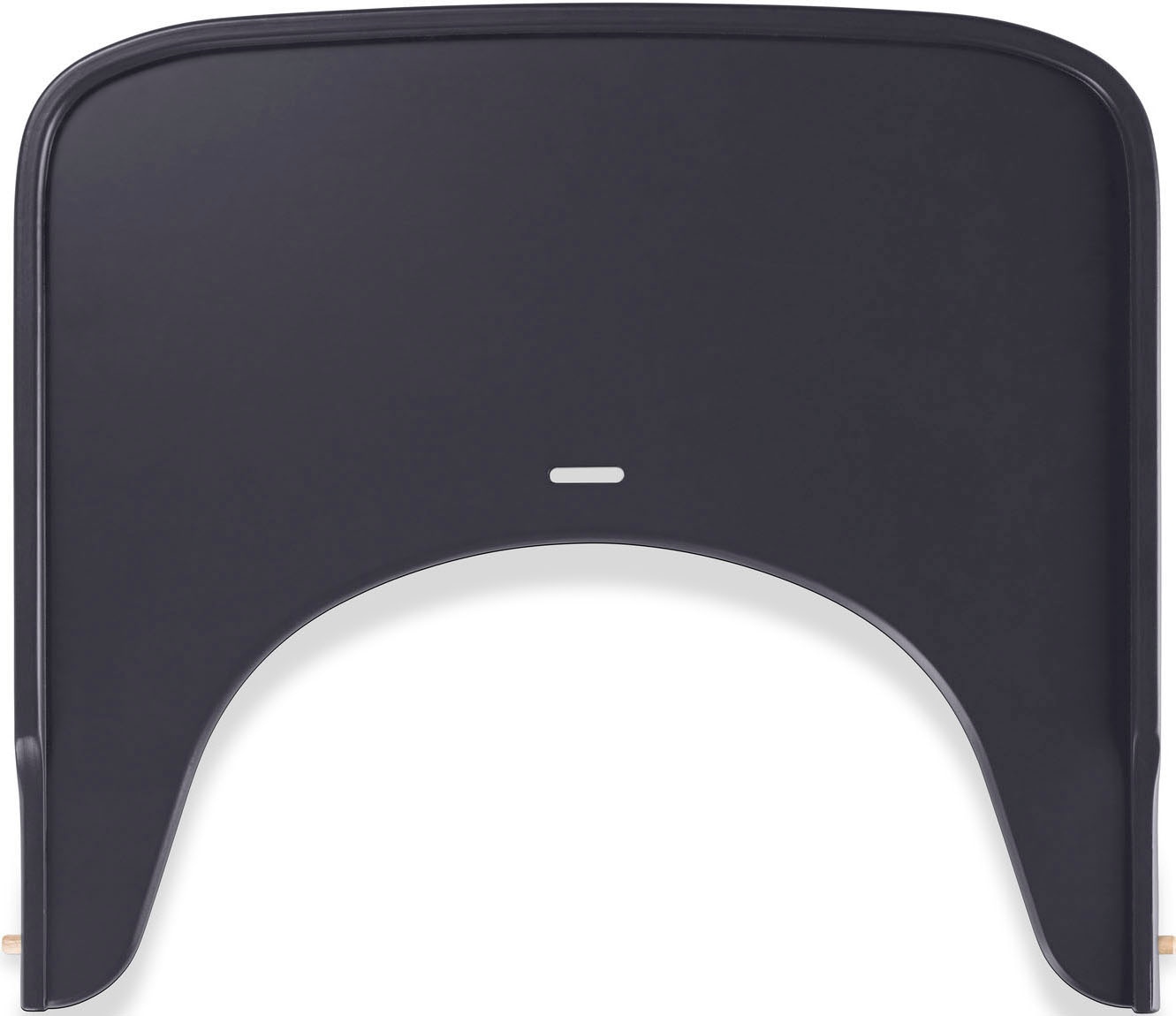 Hauck Hochstuhltablett »Alpha Wooden Tray Essbrett, Dark Grey«, FSC® - schützt Wald - weltweit