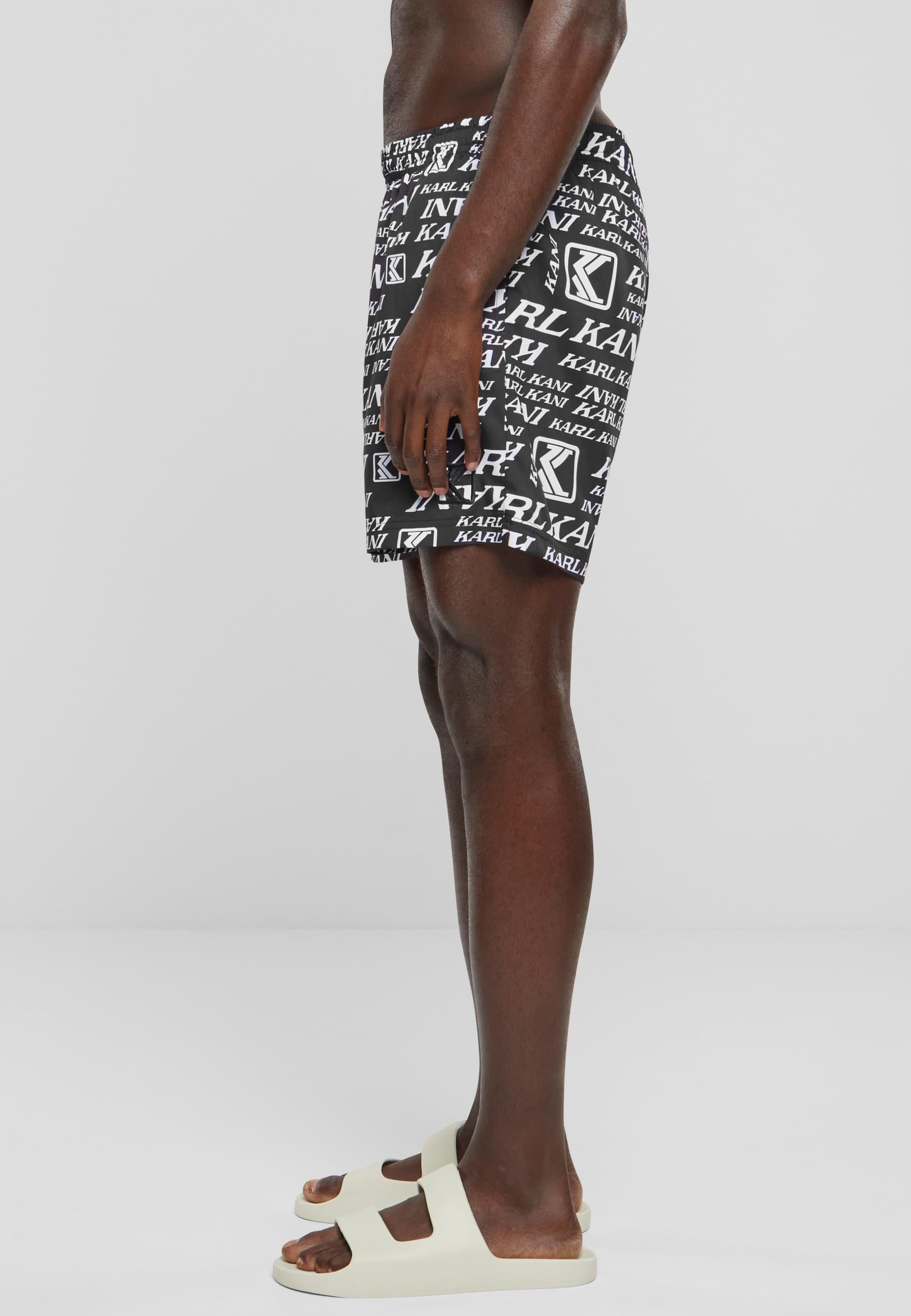 Karl Kani Badeshorts »Karl Kani Herren KM241-055-1 Retro Embro Swim Shorts«