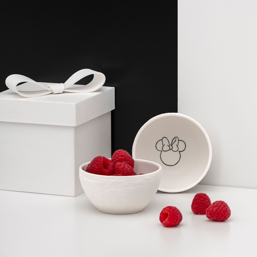 Villeroy & Boch Dipschale »Dipschalen Manufacture Rock Blanc - Mickey Mouse ø 7,7 cm 6er Set weiß« 6 Spülmaschinenfest, Mikrowellensicher