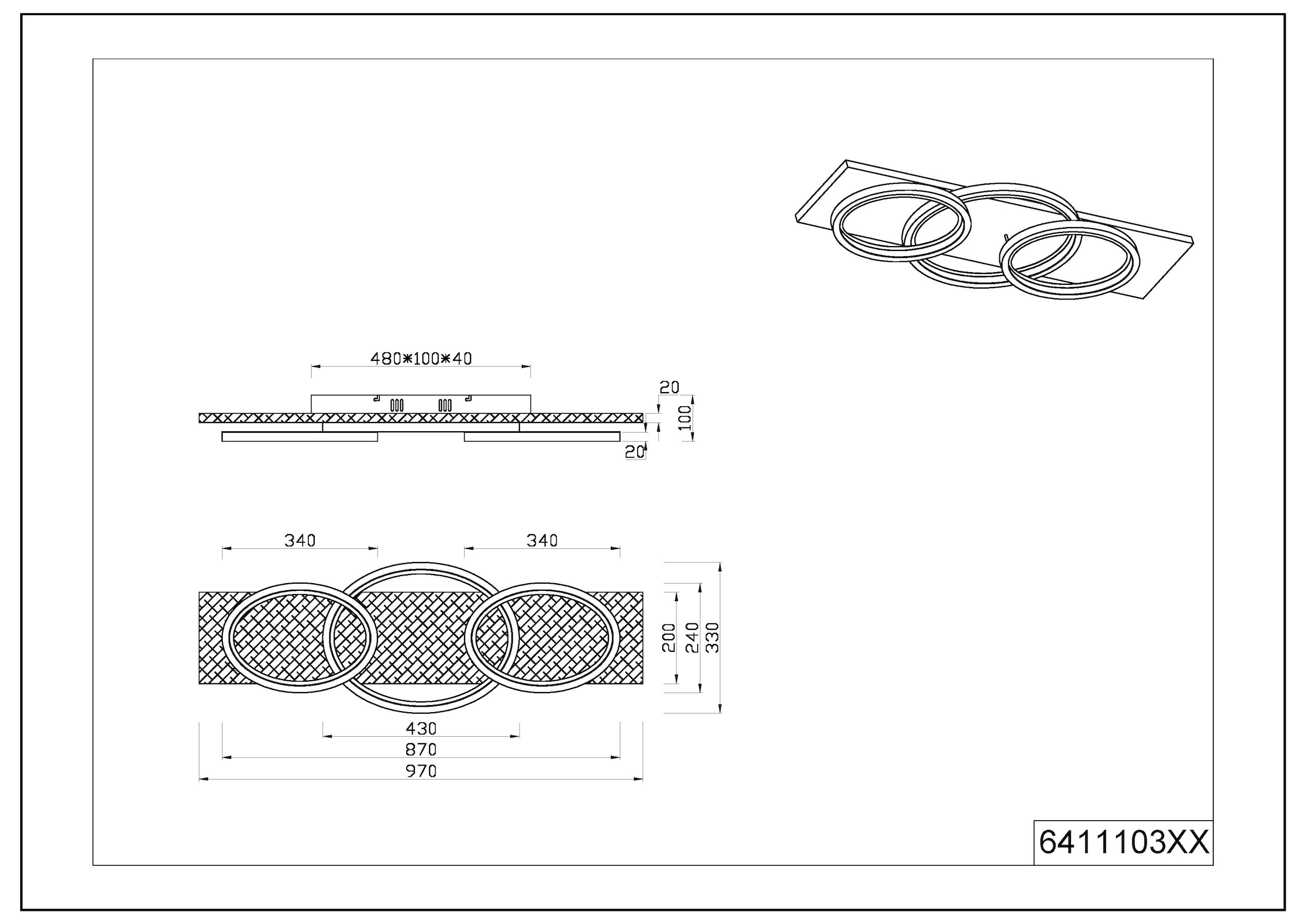 TRIO Leuchten LED Deckenleuchte »BARCA, dimmbare Deckenlampe aus Holz & Metall mit indirektem Licht«, 1 flammig, Leuchtmittel LED-Board | LED fest integriert, LED warmweiß & 4700 Lumen, für Wand- und Deckenmontage, 3 Dimmstufen