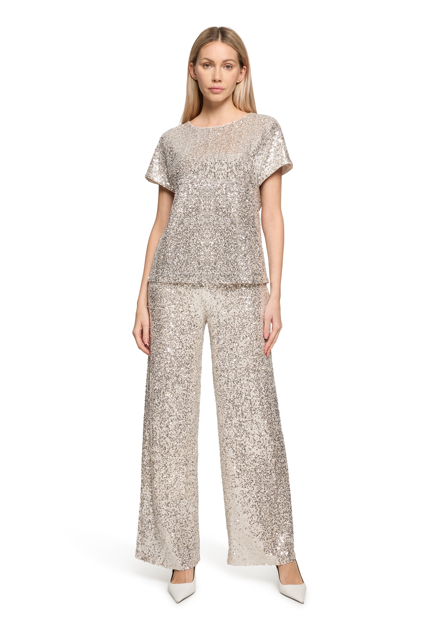 Betty&Co Schlupfhose »Damen mit Pailletten«