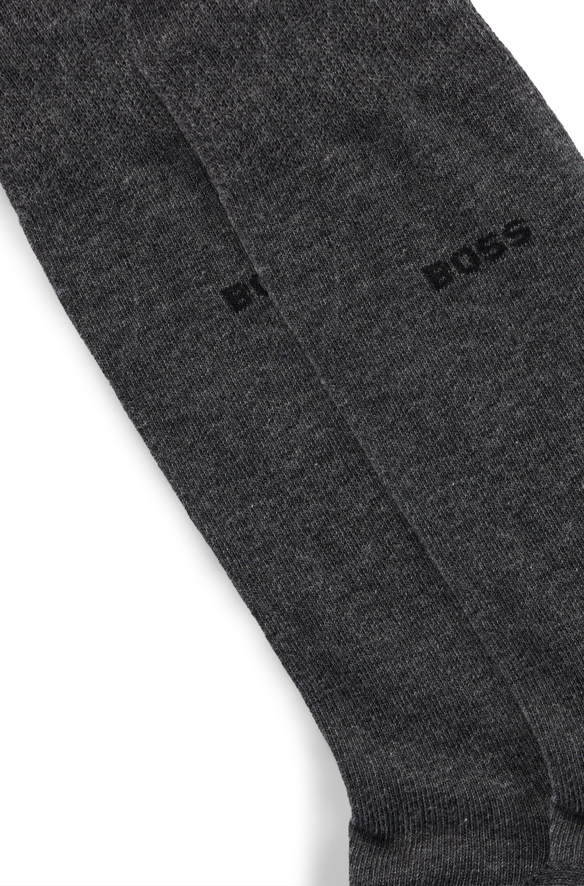 BOSS Businesssocken »2P RS Uni CC«, (Packung, 2 Paar, 2er), mit Markenlogo