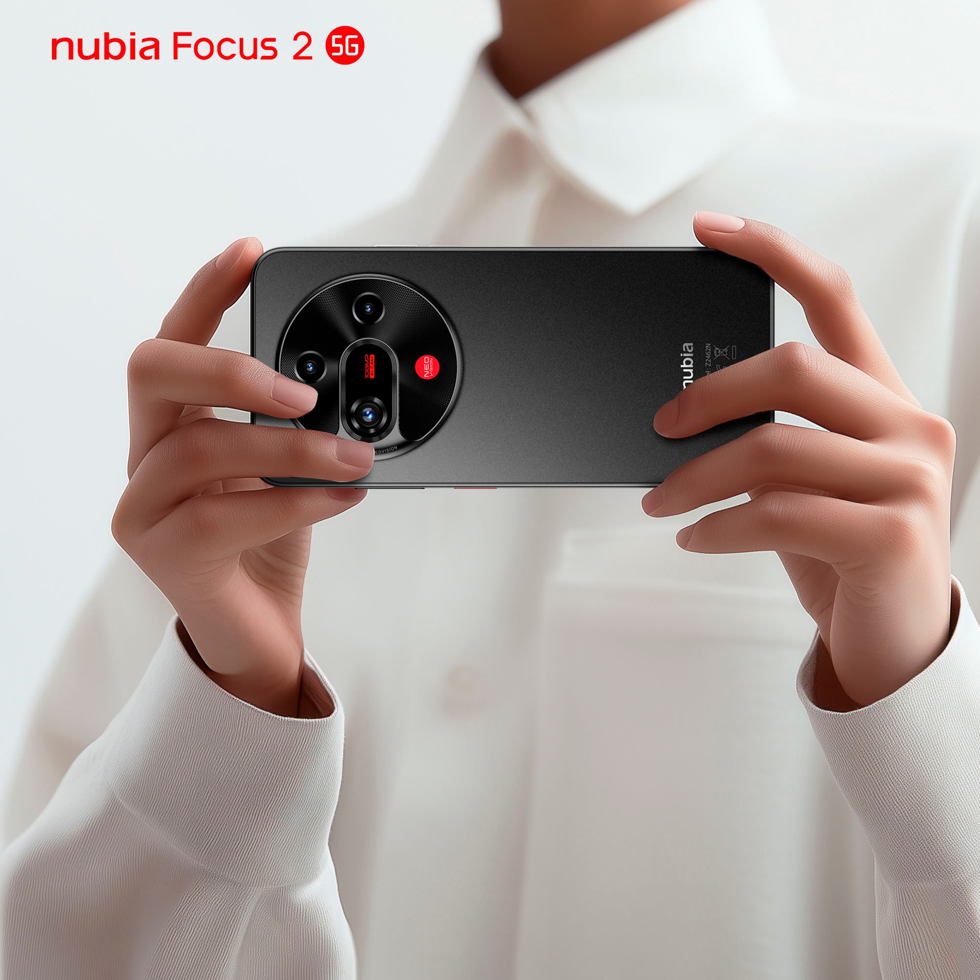 Nubia Smartphone »nubia Focus 2 5G«, schwarz