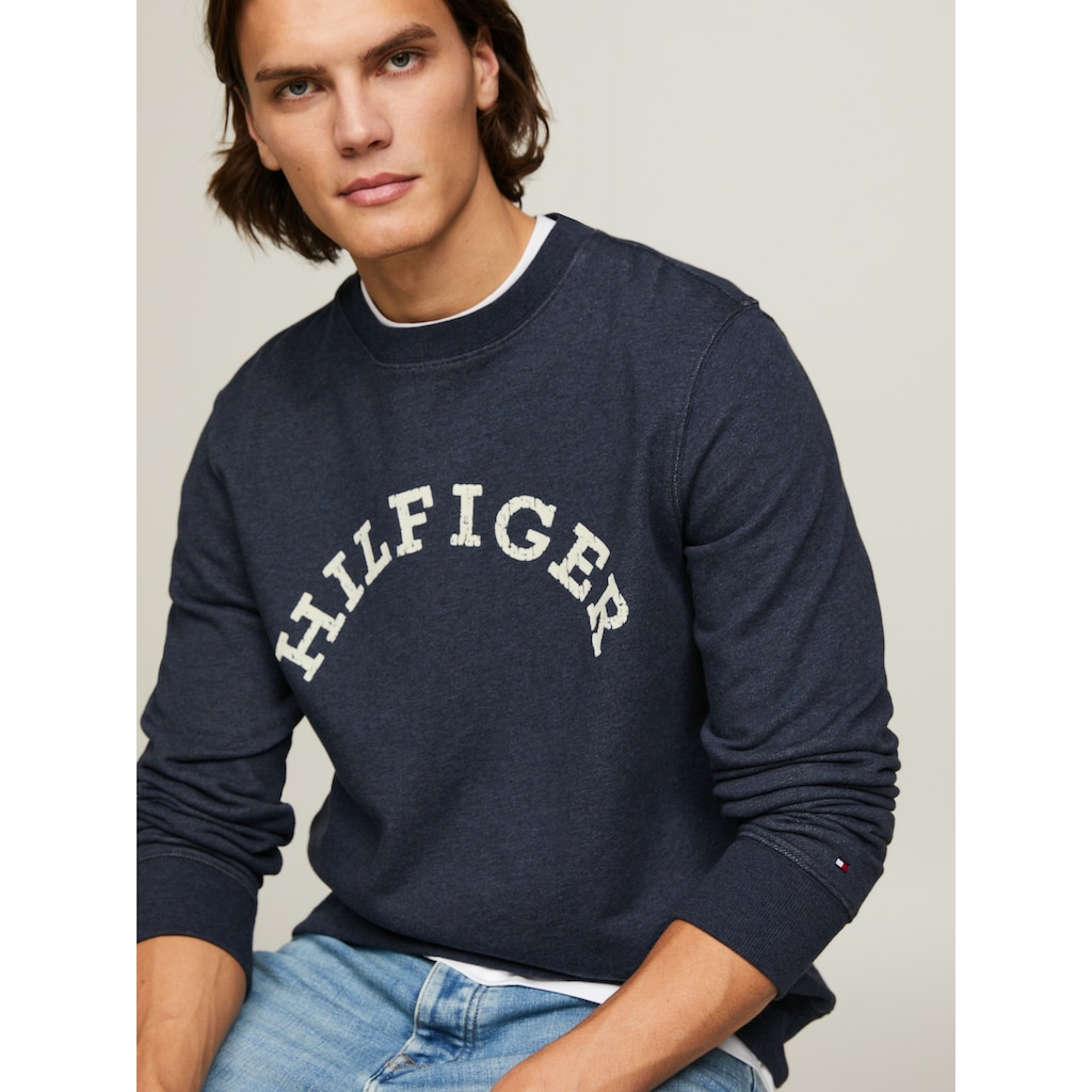 Tommy Hilfiger Sweatshirt »HILFIGER ARCHED HTR SWEATSHIRT«