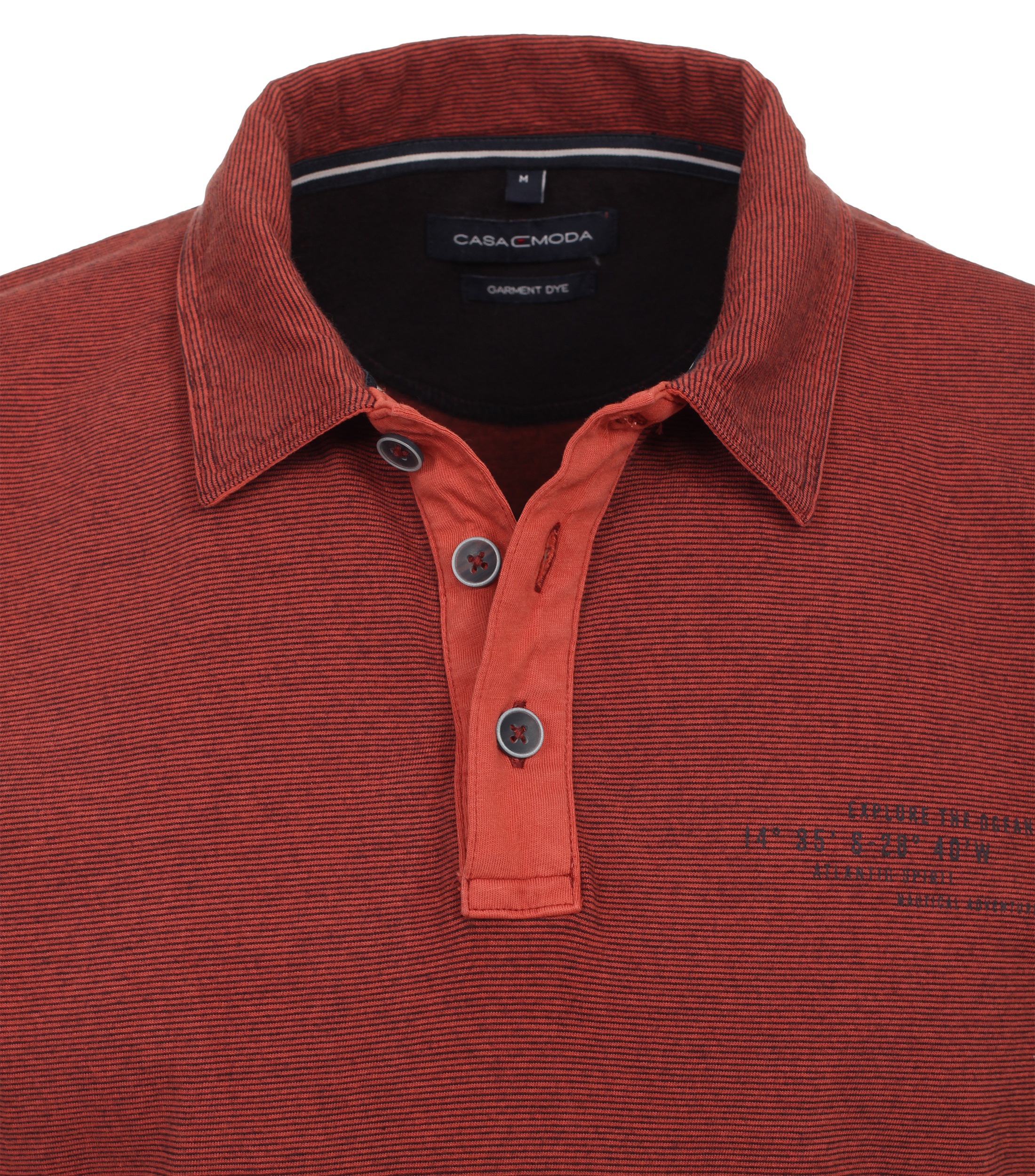 CASAMODA Poloshirt »CASAMODA Polo-Shirt gestreift«