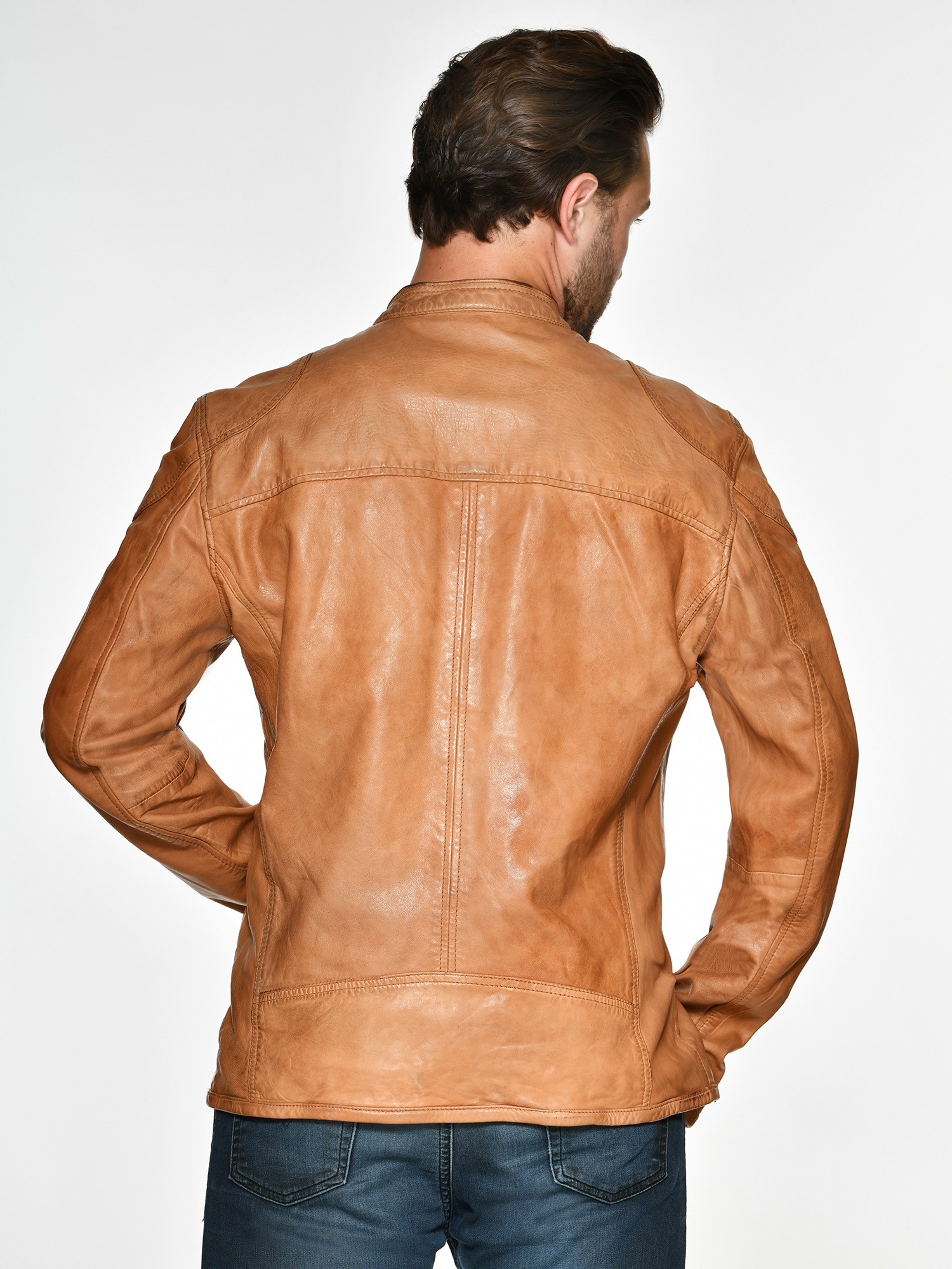 MUSTANG Lederjacke »Johannes«