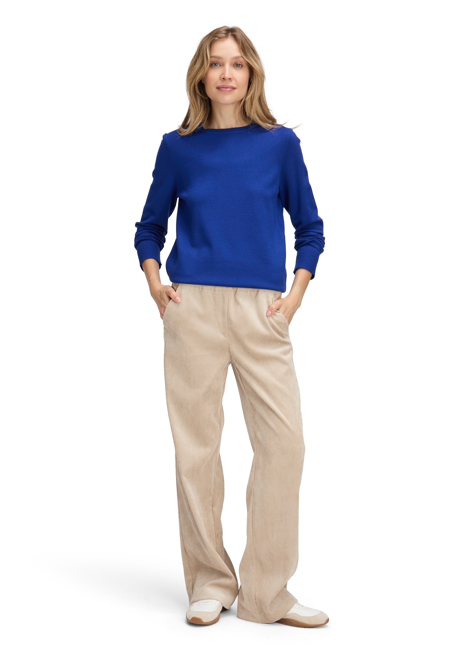 Betty Barclay Strickpullover »Betty Barclay Damen Basic-Strickpullover mit Rundhalsausschnitt«, (1 tlg.)
