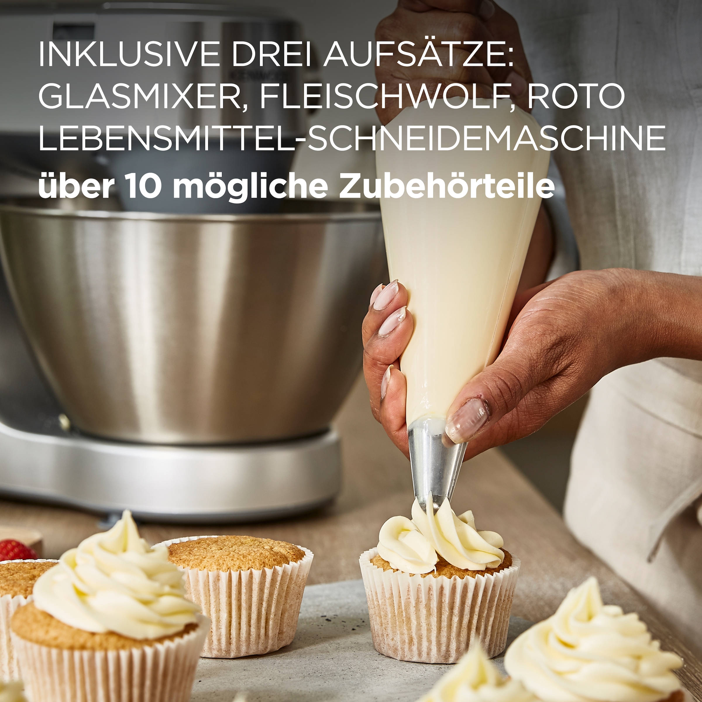 KENWOOD Küchenmaschine »Prospero+ KHC29A.M0SI silber«