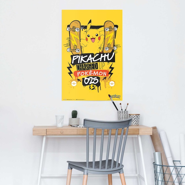 Reinders! Poster »Pokemon - pikachu charged up 025« kaufen | BAUR