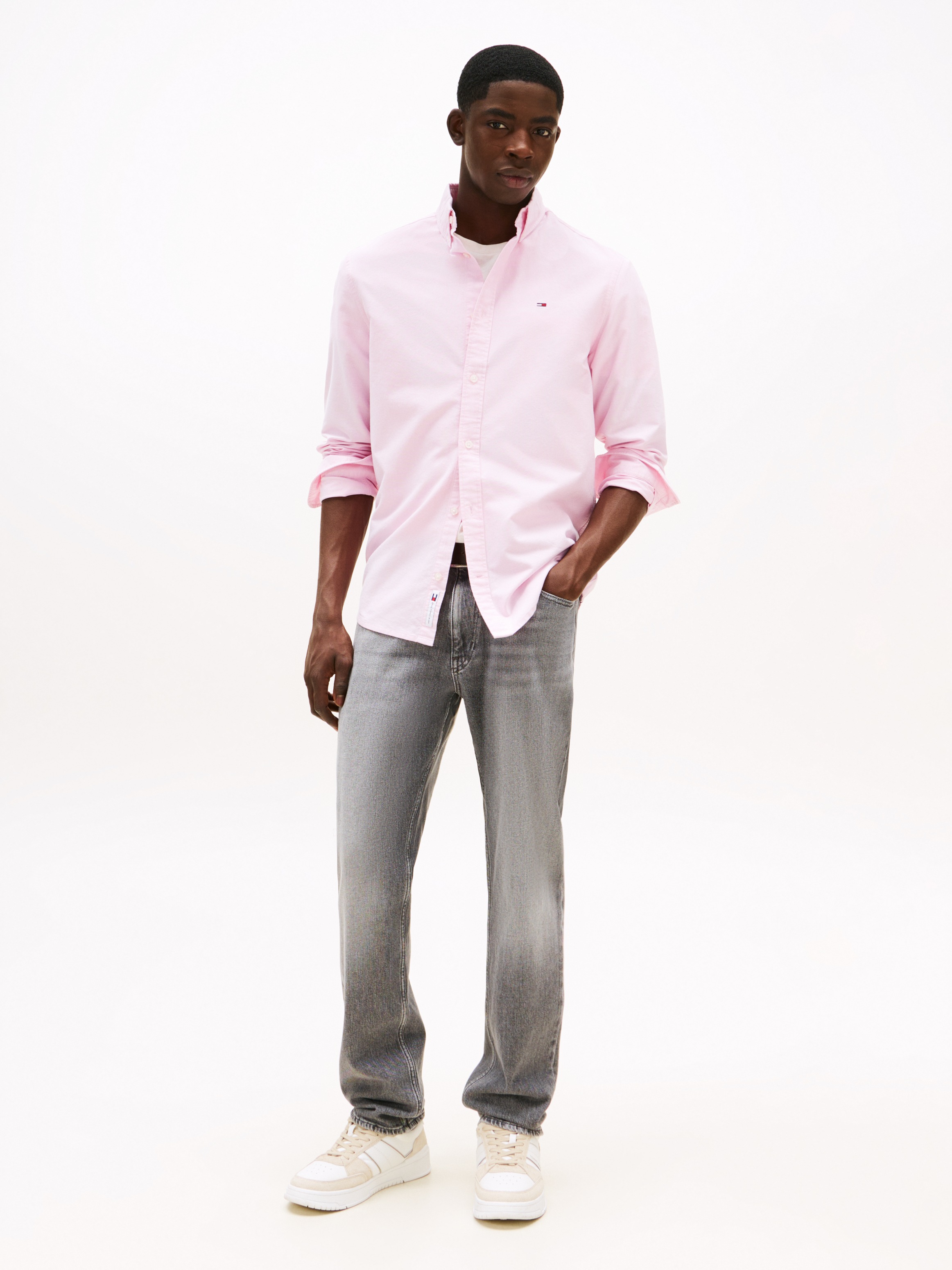 Tommy Jeans Slim-fit-Jeans »RYAN SLIM STRAIGHT«, mit Logoprägung