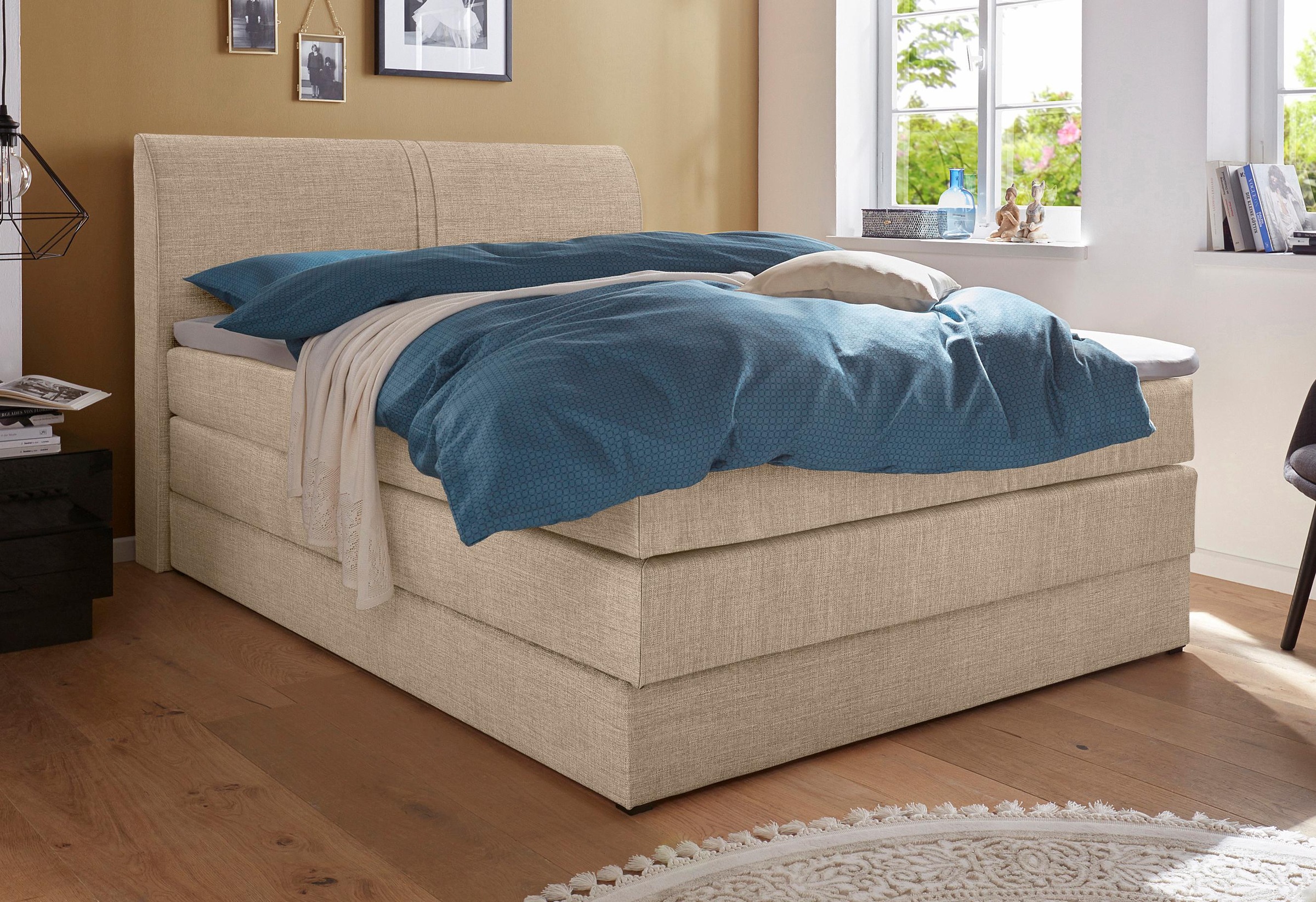 hapo Boxspringbett, mit Bettkasten