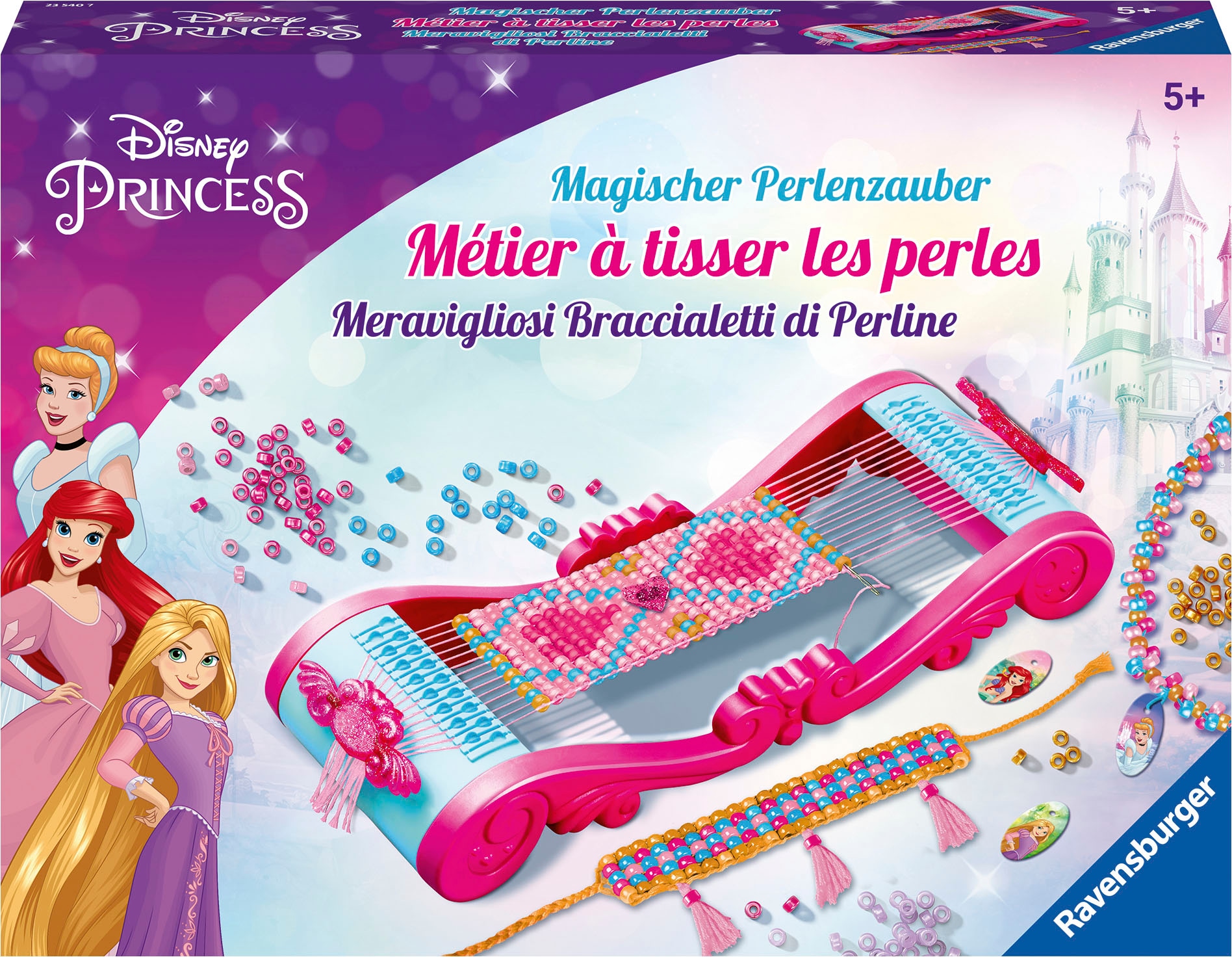 Ravensburger Kreativset »Disney Princess Magischer Perlenzauber«, Made in Europe; FSC®- schützt Wald - weltweit