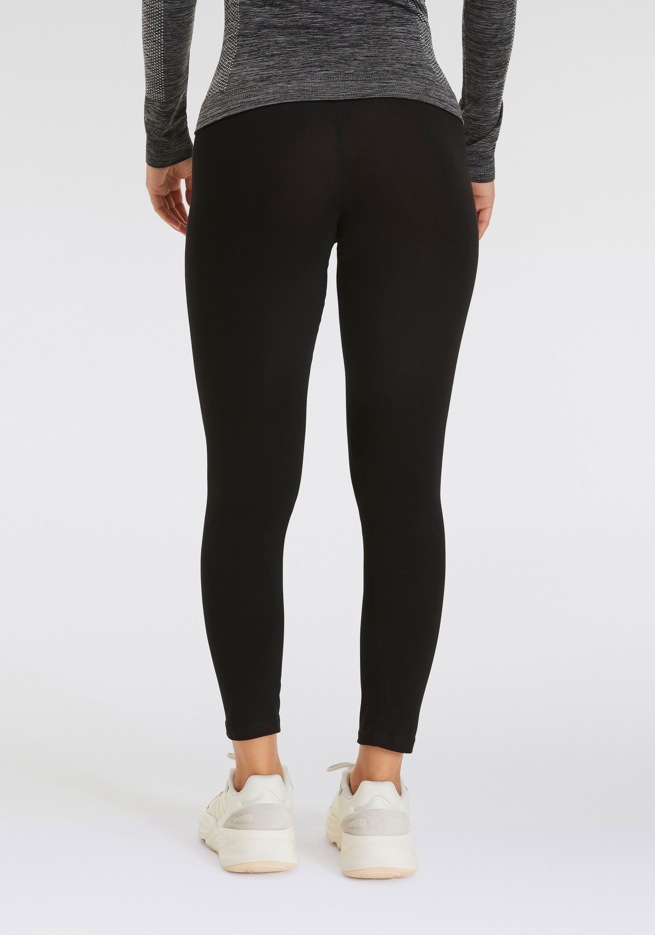 Sarlini Leggings, Elastisches Bündchen - Cotton Touch günstig online kaufen