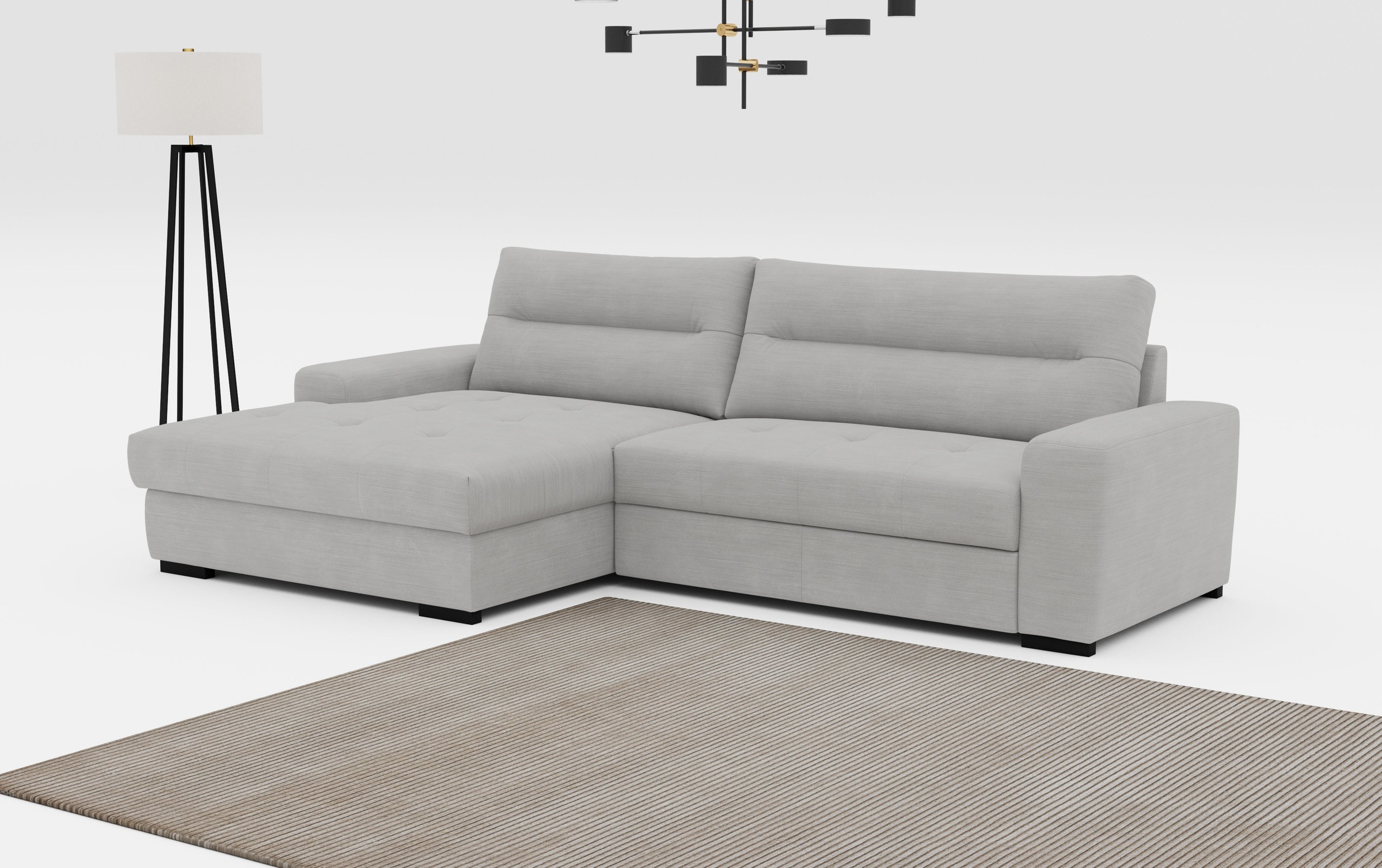 COTTA Ecksofa "Cappa L-Form", wahlweise mit Bettfunktion & Bettkasten günstig online kaufen
