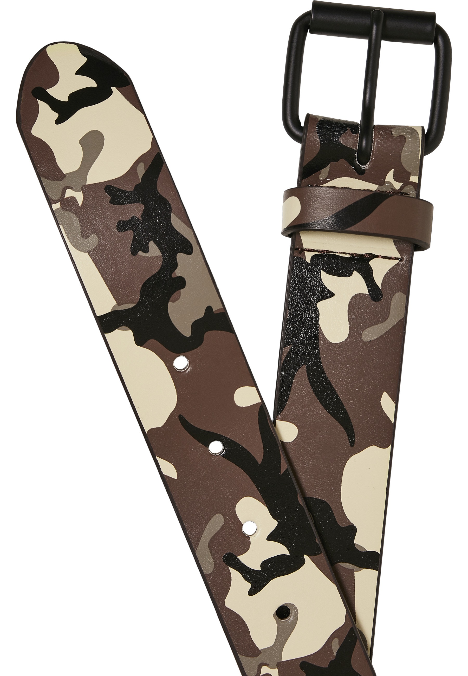 URBAN CLASSICS Hüftgürtel »Urban Classics Unisex Synthetic Leather Camo Belt«