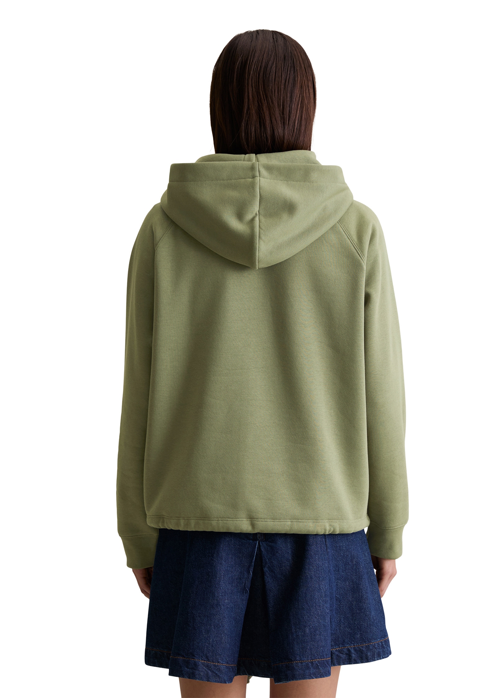 Marc O'Polo DENIM Sweatjacke »aus softem Bio-Baumwolle-Mix«