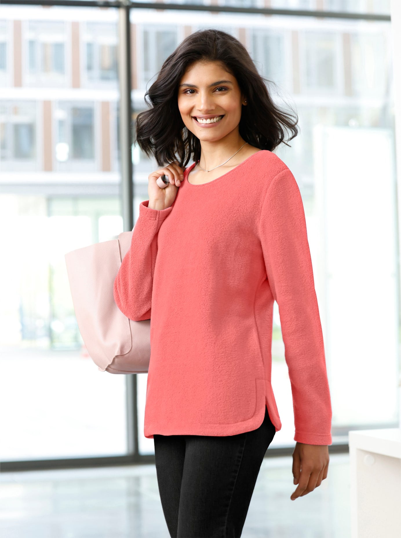 Classic Basics Fleeceshirt "Fleece-Shirt" 1 Stk. tlg. günstig online kaufen