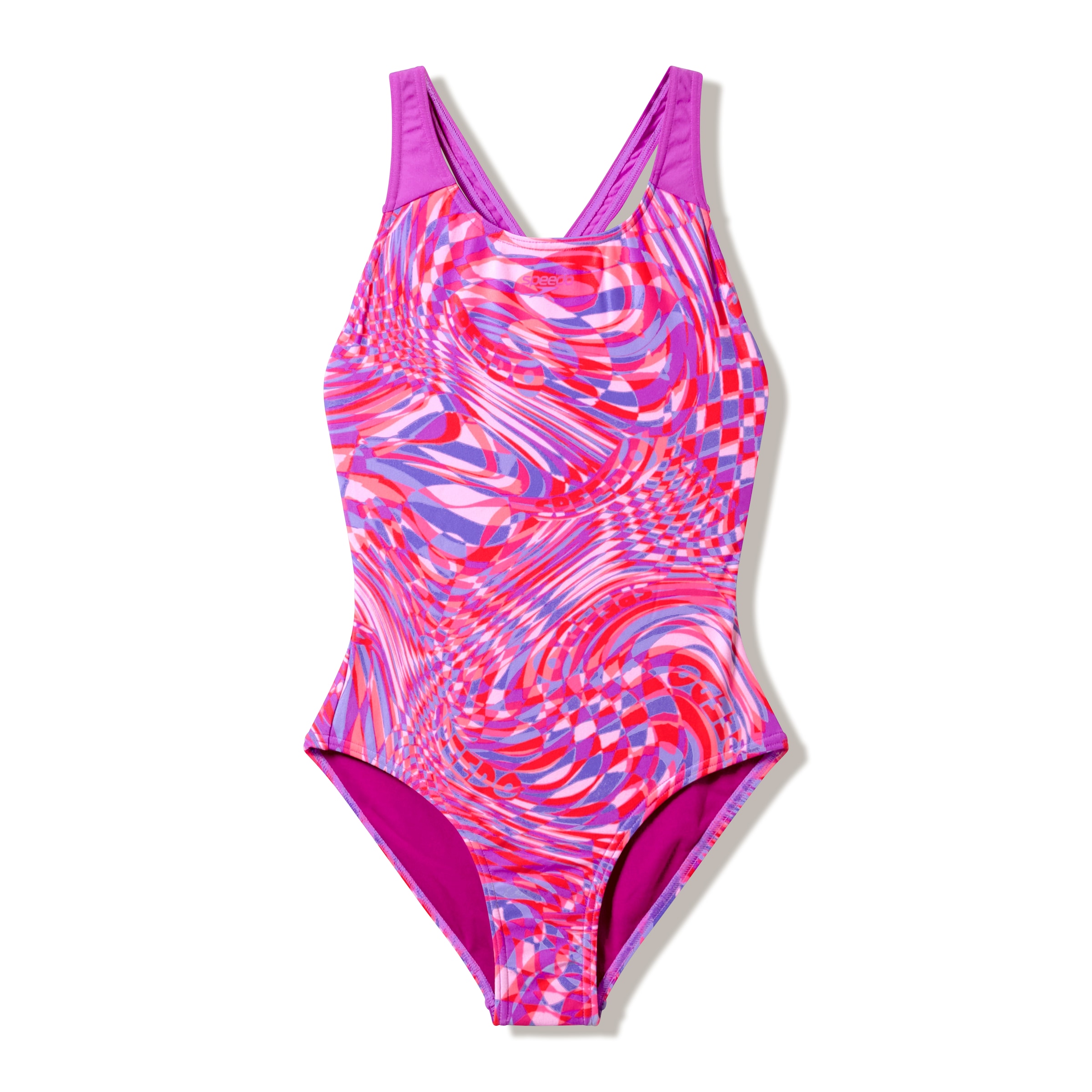 Speedo Badeanzug "PRINT SPLASHBACK PNK/PUR"