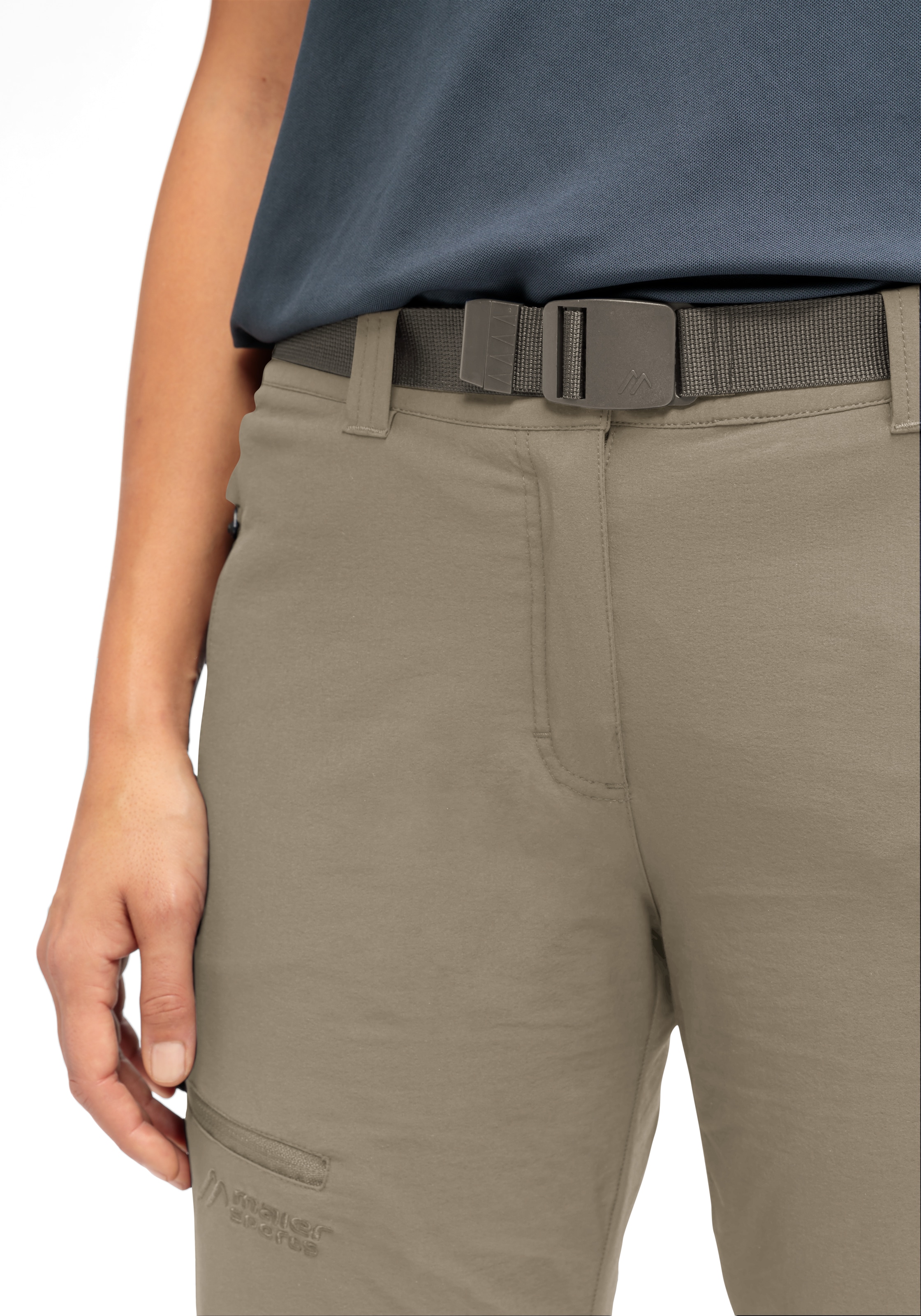 Maier Sports "Lulaka Winter" Damen Winter Wanderhose, Funktionshose mit Netzinnenfutter