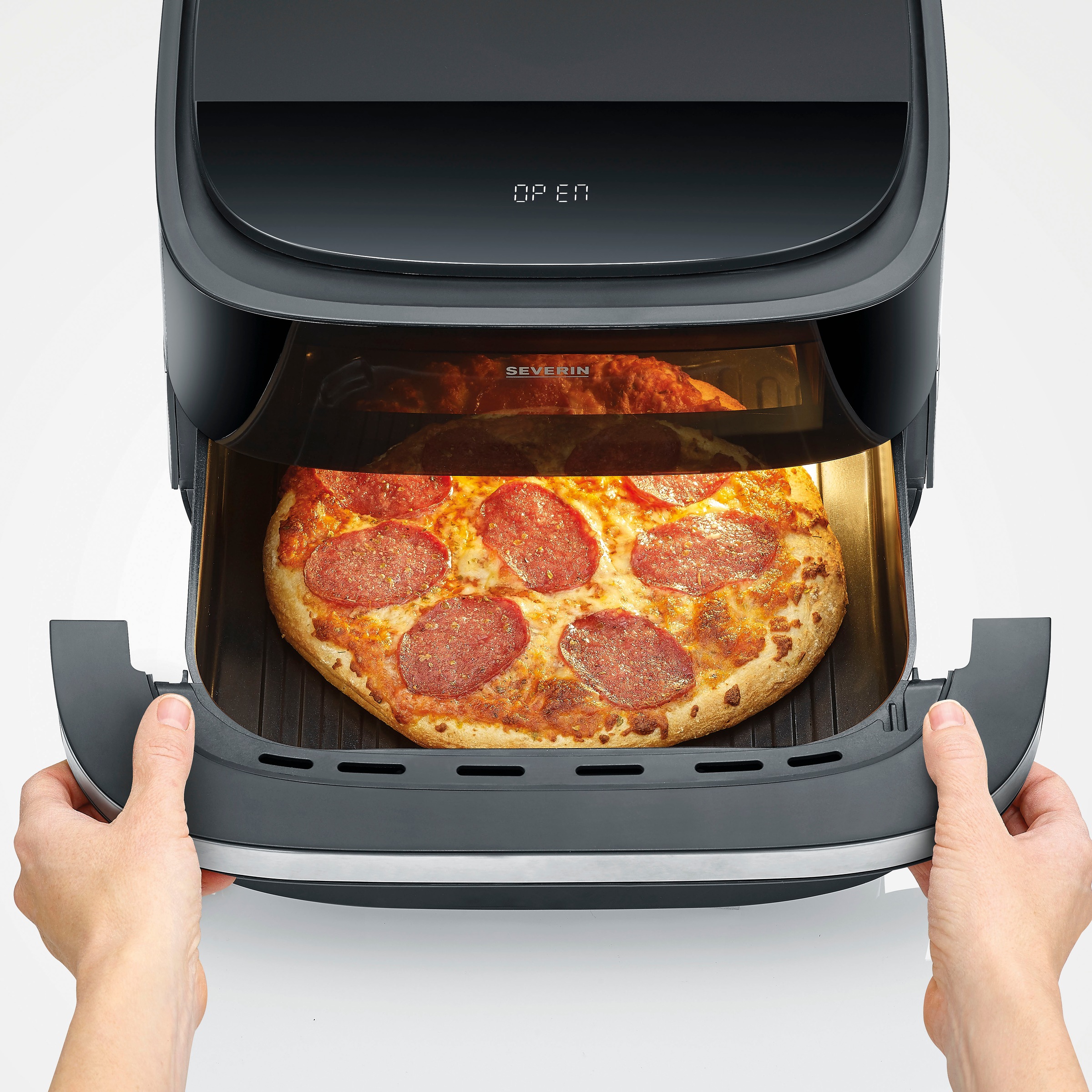 Severin Heißluftfritteuse "FR 2464 4 l "Pizza and more"" 2100 W günstig online kaufen