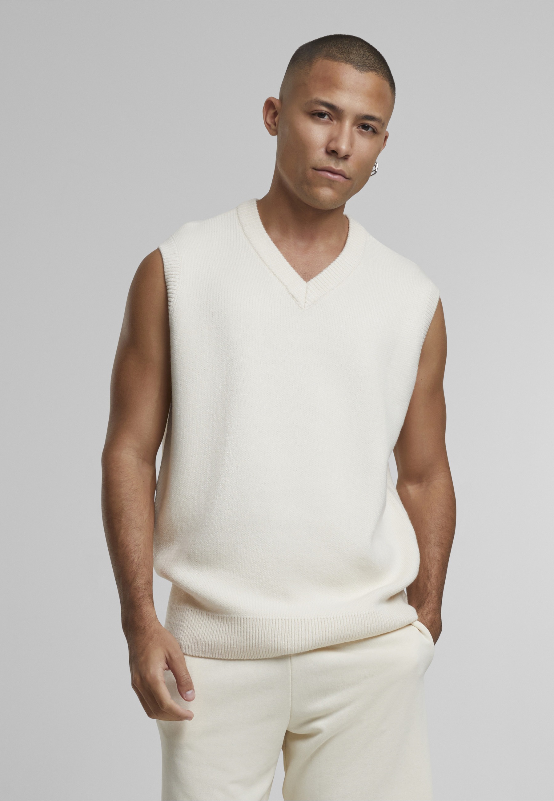 URBAN CLASSICS Pullunder »Urban Classics Knitted Vest« 1 Stk.