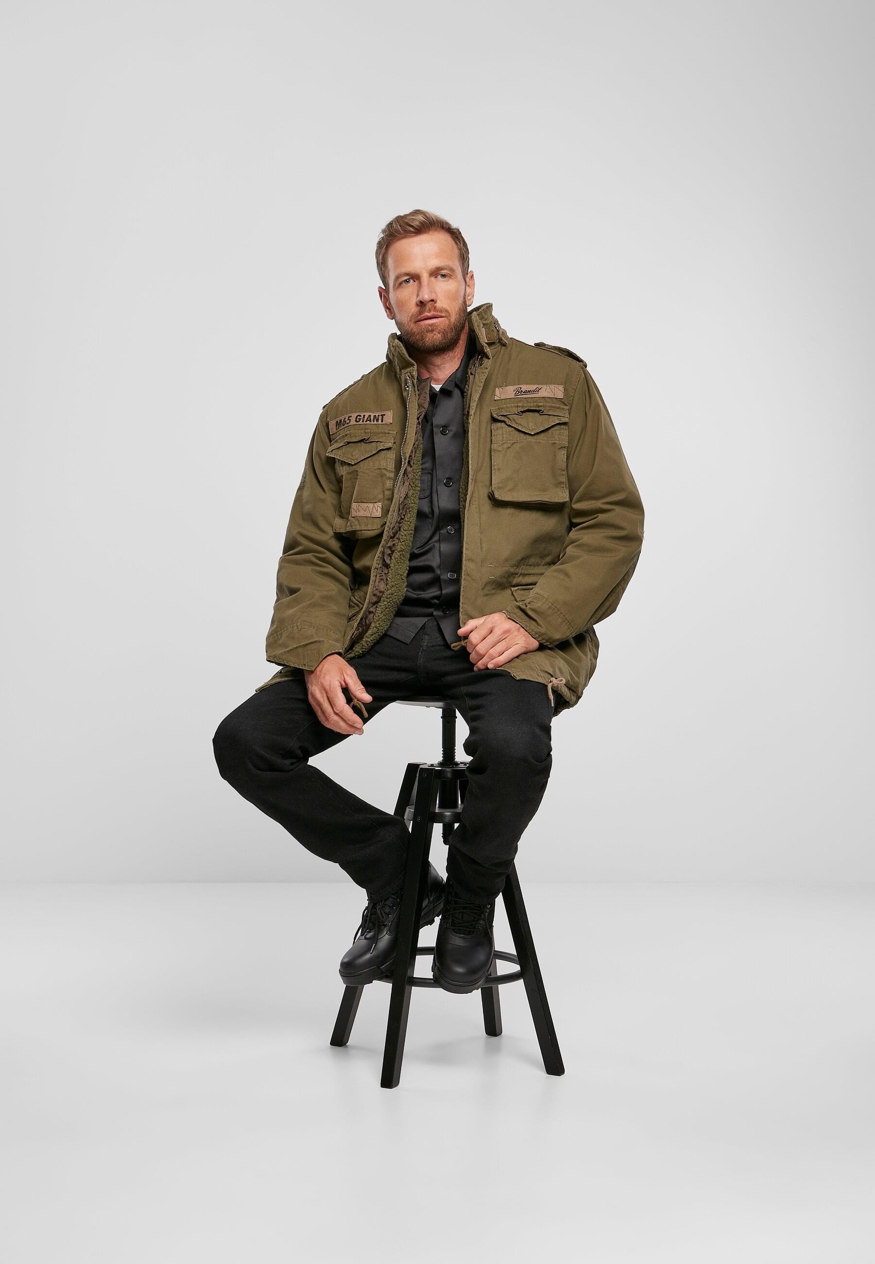 Brandit Wintermantel »Brandit Herren M-65 Giant Jacket«