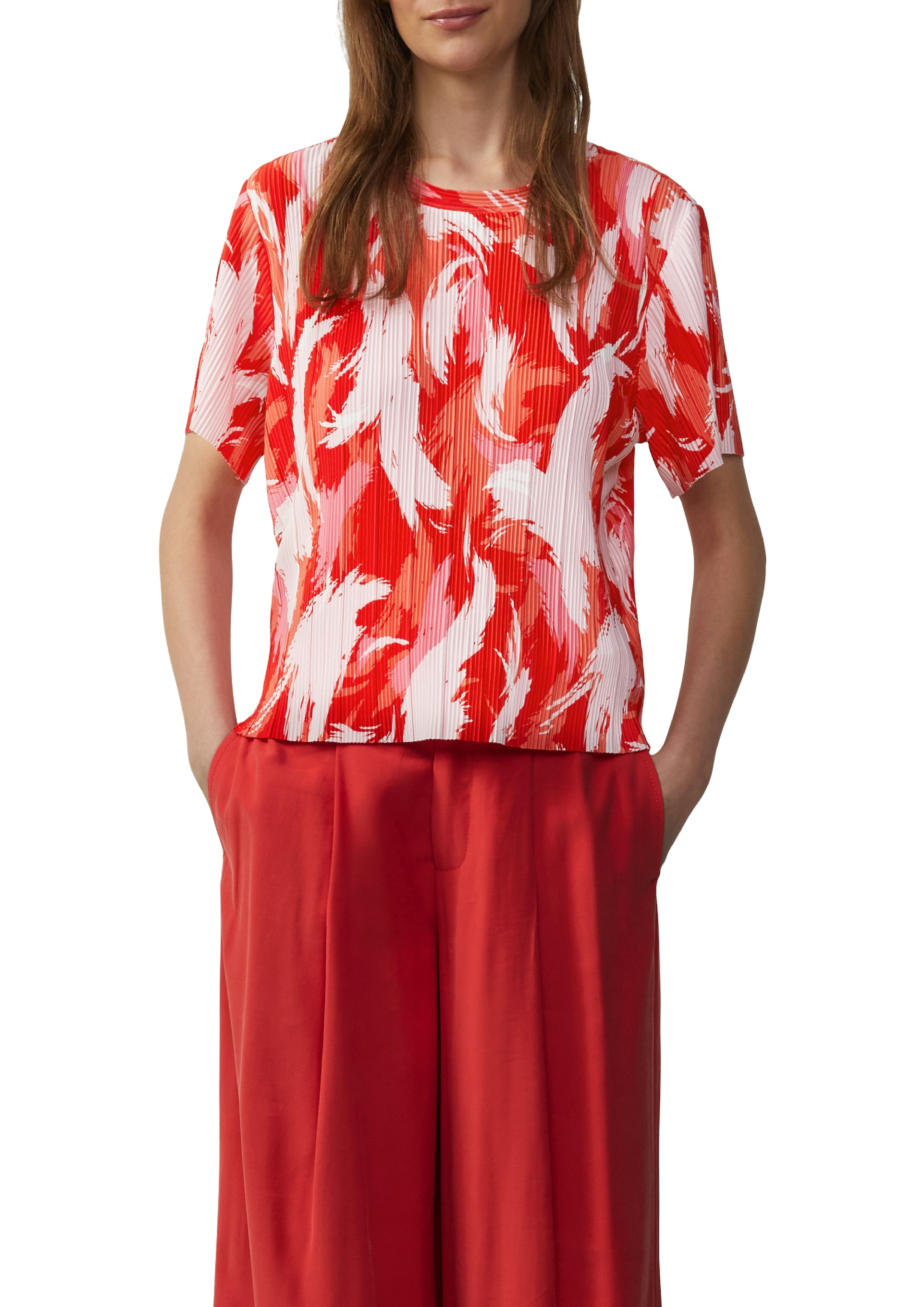 s.Oliver T-Shirt, mit All-Over Print günstig online kaufen