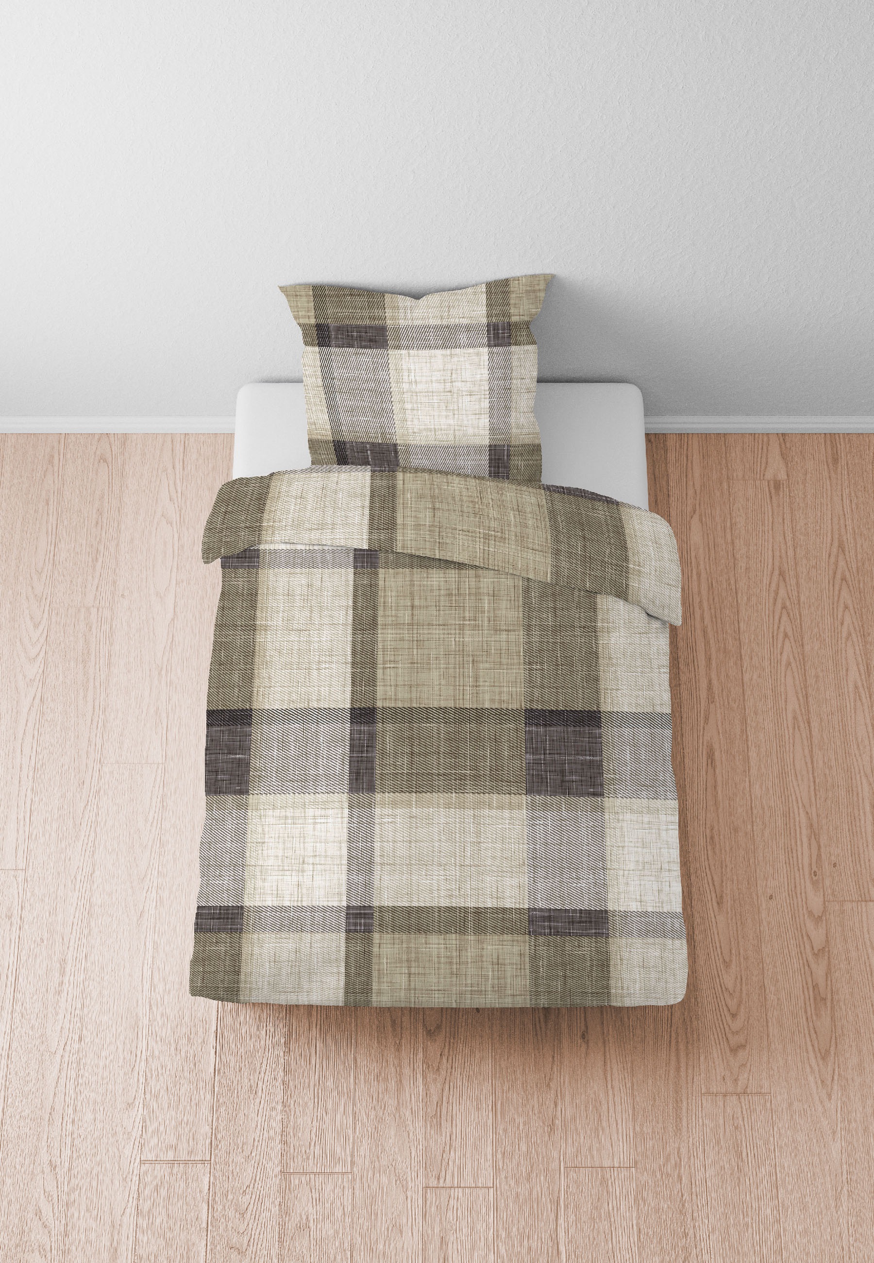 Biberna Bettwäsche "0004101" 2 Stk. tlg. wohlig warm + weich, pflegeleicht, günstig online kaufen