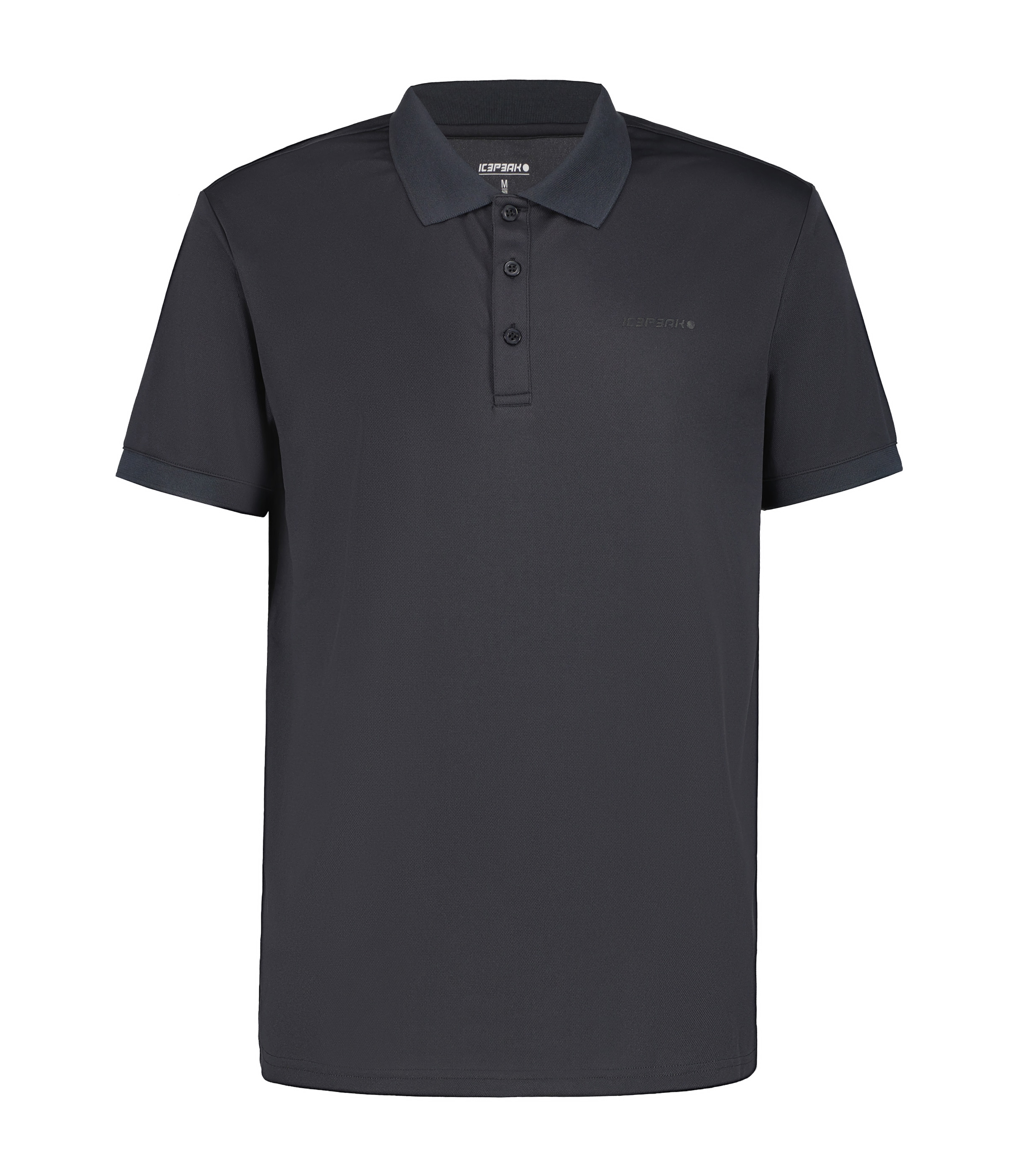 Icepeak Poloshirt "H POLOSHIRT BELLMONT" Kurzarm-Ausführung, mit Polokragen und Knopfleiste, unifarben