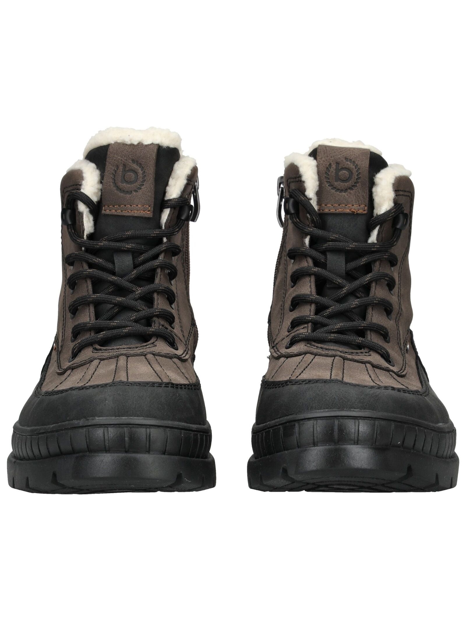 bugatti Schnürstiefelette »bugatti Stiefelette Lederimitat«