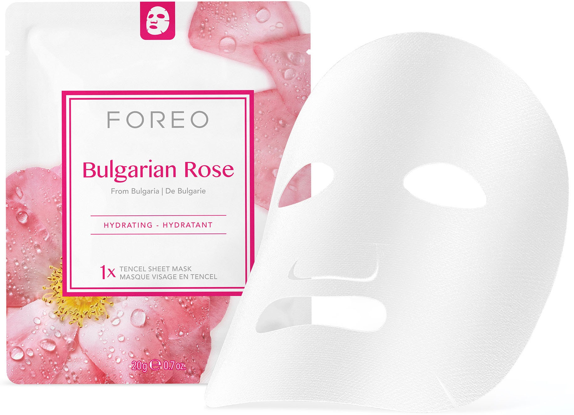 FOREO Gesichtsmaske »Farm To Face Collection Sheet Masks Bulgarian Rose«, (3  tlg.) online kaufen | BAUR
