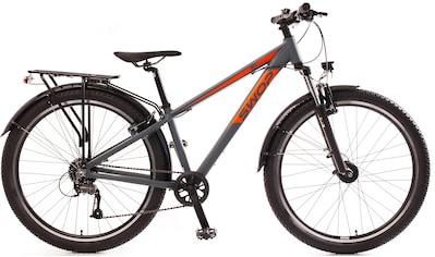 ATB »27,5" "SWOP" Jugendfahrrad matt-grau mit Federgabel«, 9 Gang, Shimano, Altus...