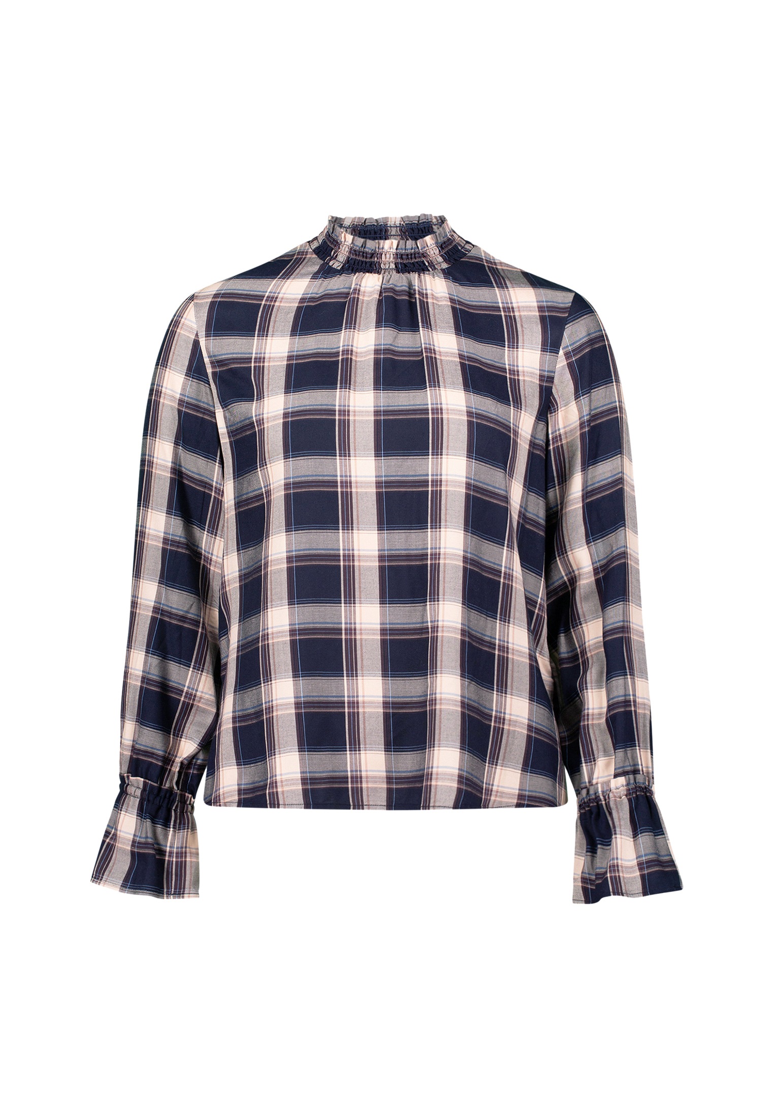 Zero Klassische Bluse "Damen Bluse mit Rüschen" günstig online kaufen