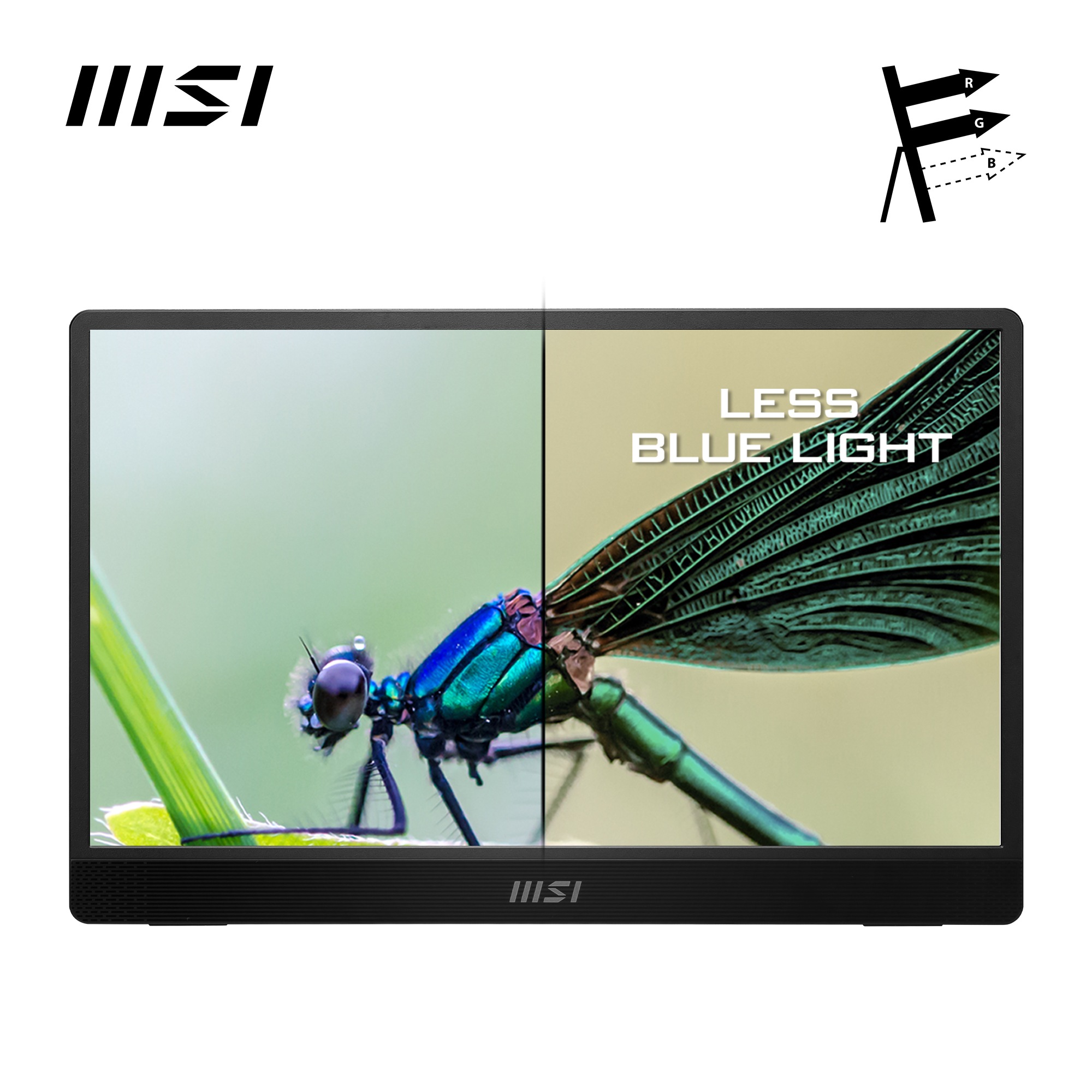 MSI Portabler Monitor »PRO MP161«, 40 cm/16 Zoll, 1920 x 1080 px, Full HD, 4 ms Reaktionszeit, 60 Hz, 3 Jahre Herstellergarantie, USB-C