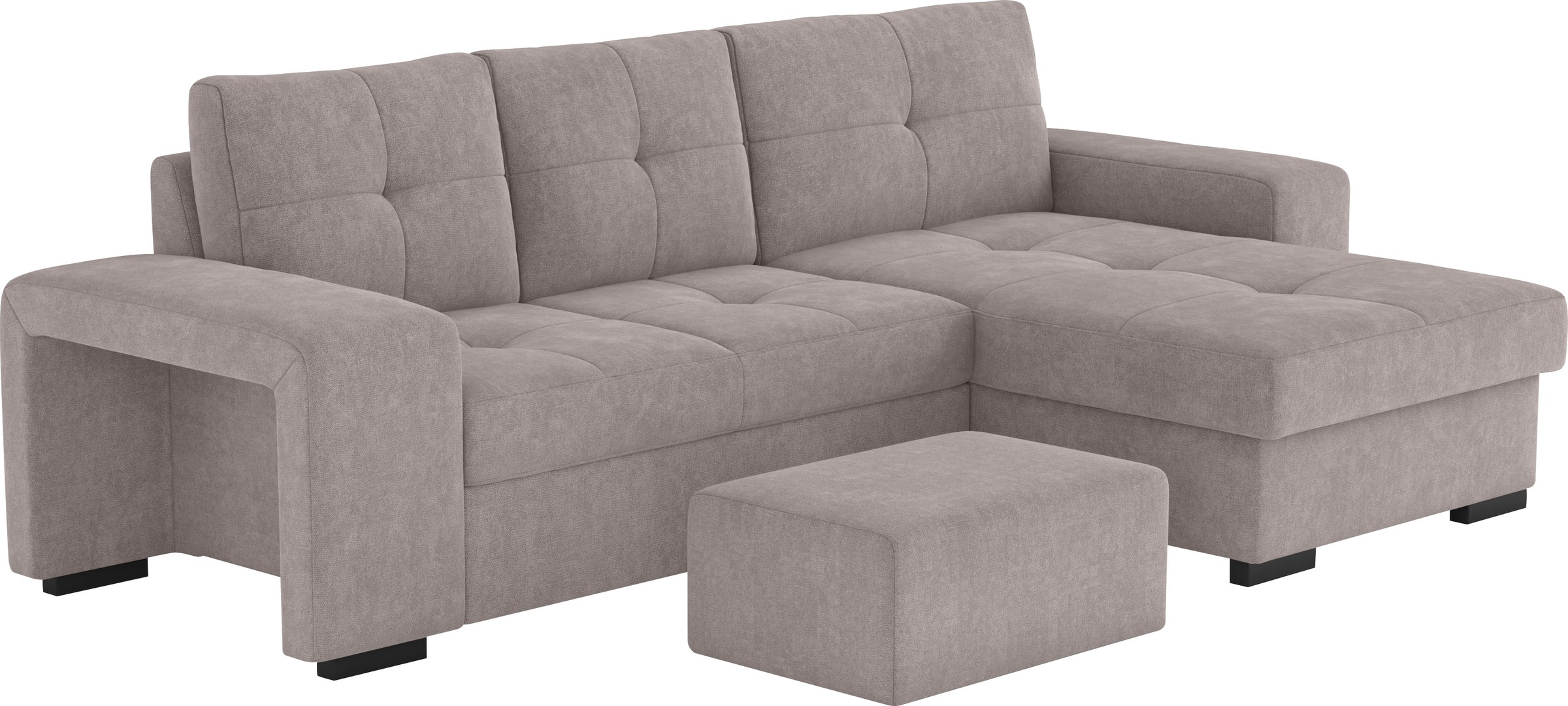 Thumbnail - COTTA Ecksofa "Mattina L-Form" mit Hocker, wahlweise mit Bettfunktion & Bettkasten