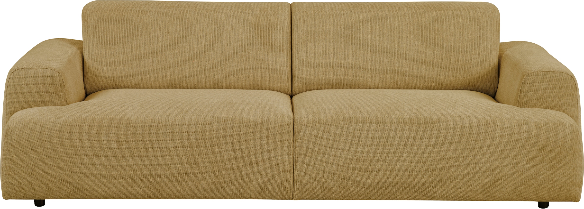 andas 2,5-Sitzer »Linkka, Breite 217 cm«, in einem weichen Chenille-Stoff, mit Wellenunterfederung