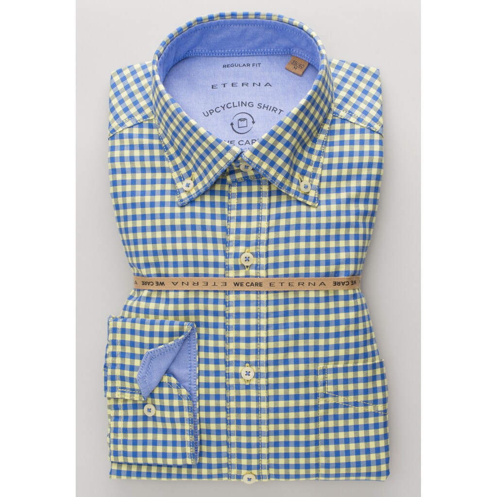 Herrenmode Hemden Eterna Langarmhemd »REGULAR FIT« sonnengelb Herrenmode Hemden Eterna Langarmhemd »REGULAR FIT« sonnengelb