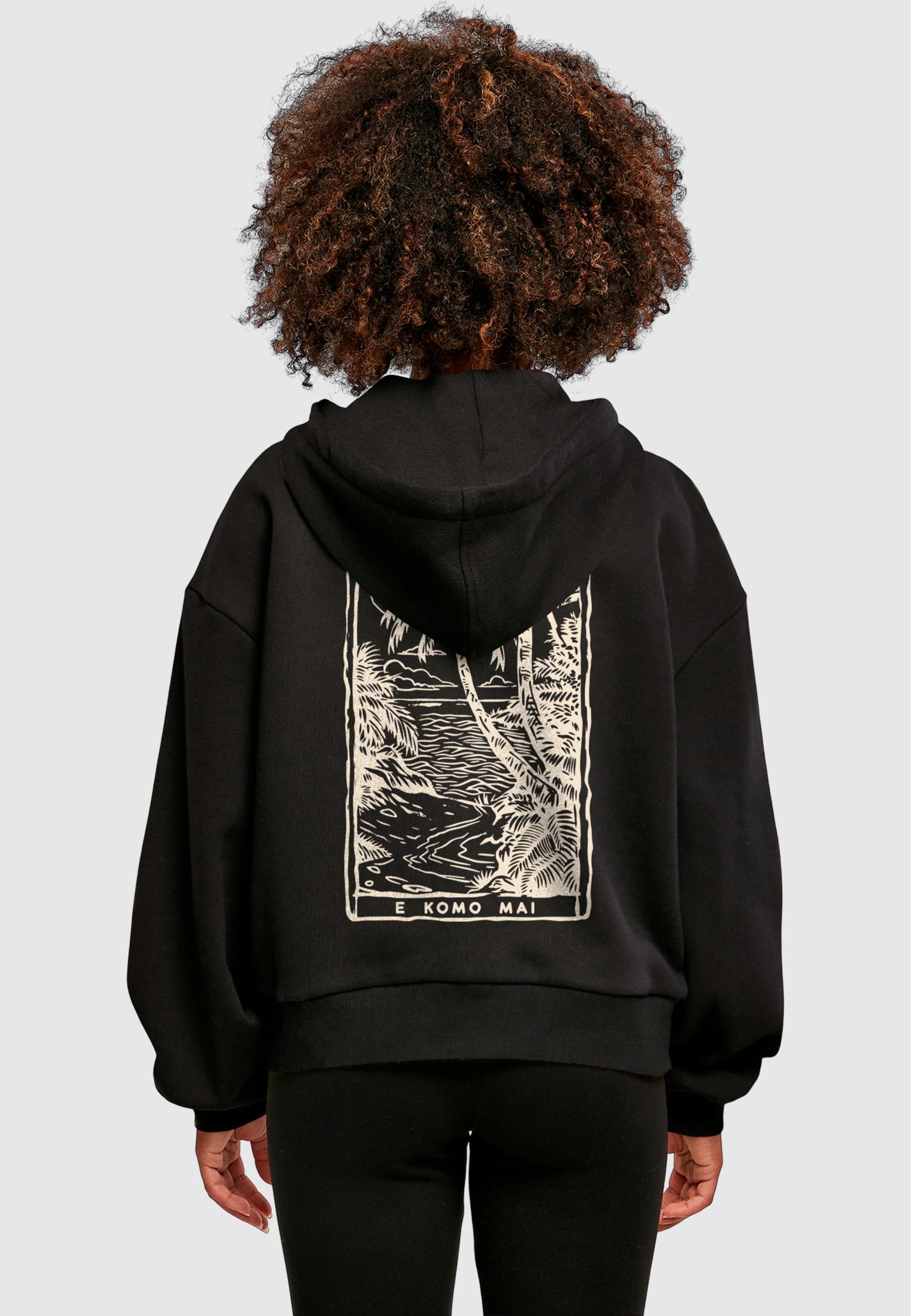 Merchcode Kapuzenpullover »Merchcode Ladies Hawai Oversized Hoody« 1