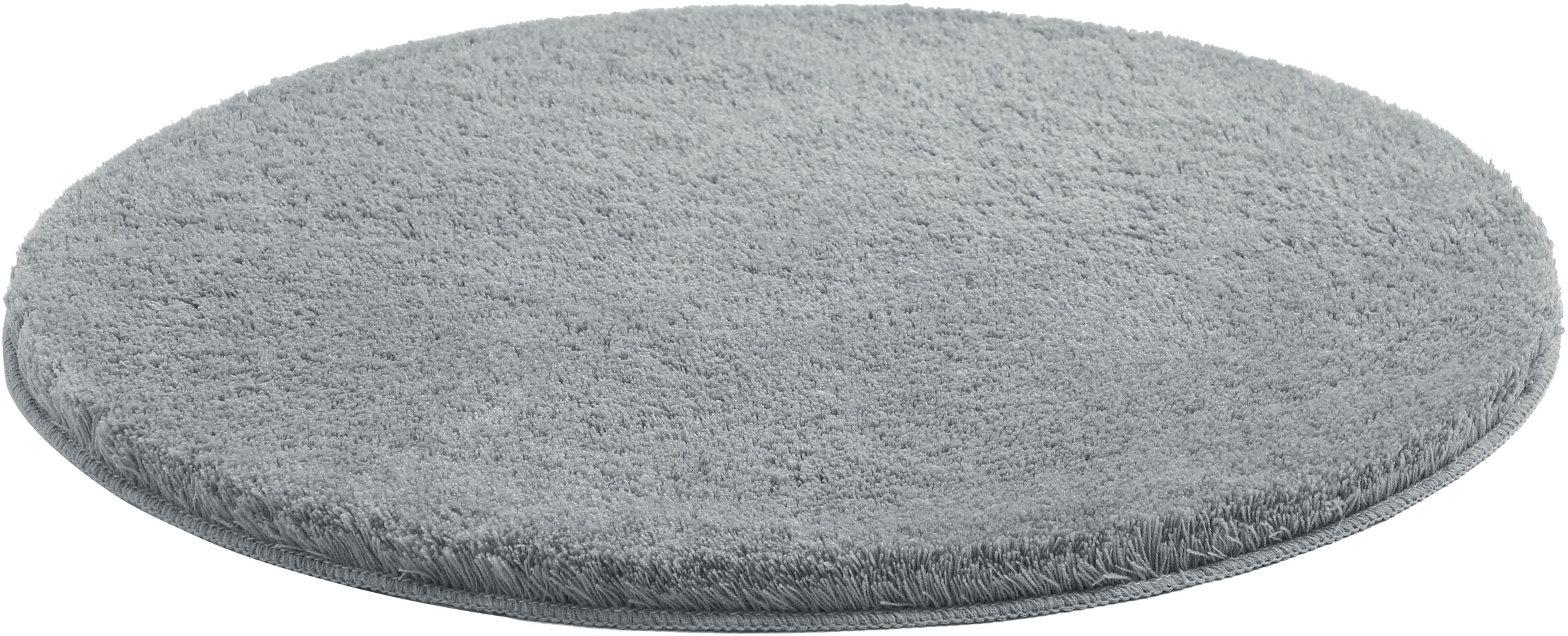 my home Badematte »Merida, Badvorleger, Badezimmer Teppich«, rutschhemmend beschichtet, fußbodenheizungsgeeignet-schnell trocknend-strapazierfähig, Badteppich, Uni Farben, rechteckig, rund & als 2-tlg. Set erhältlich