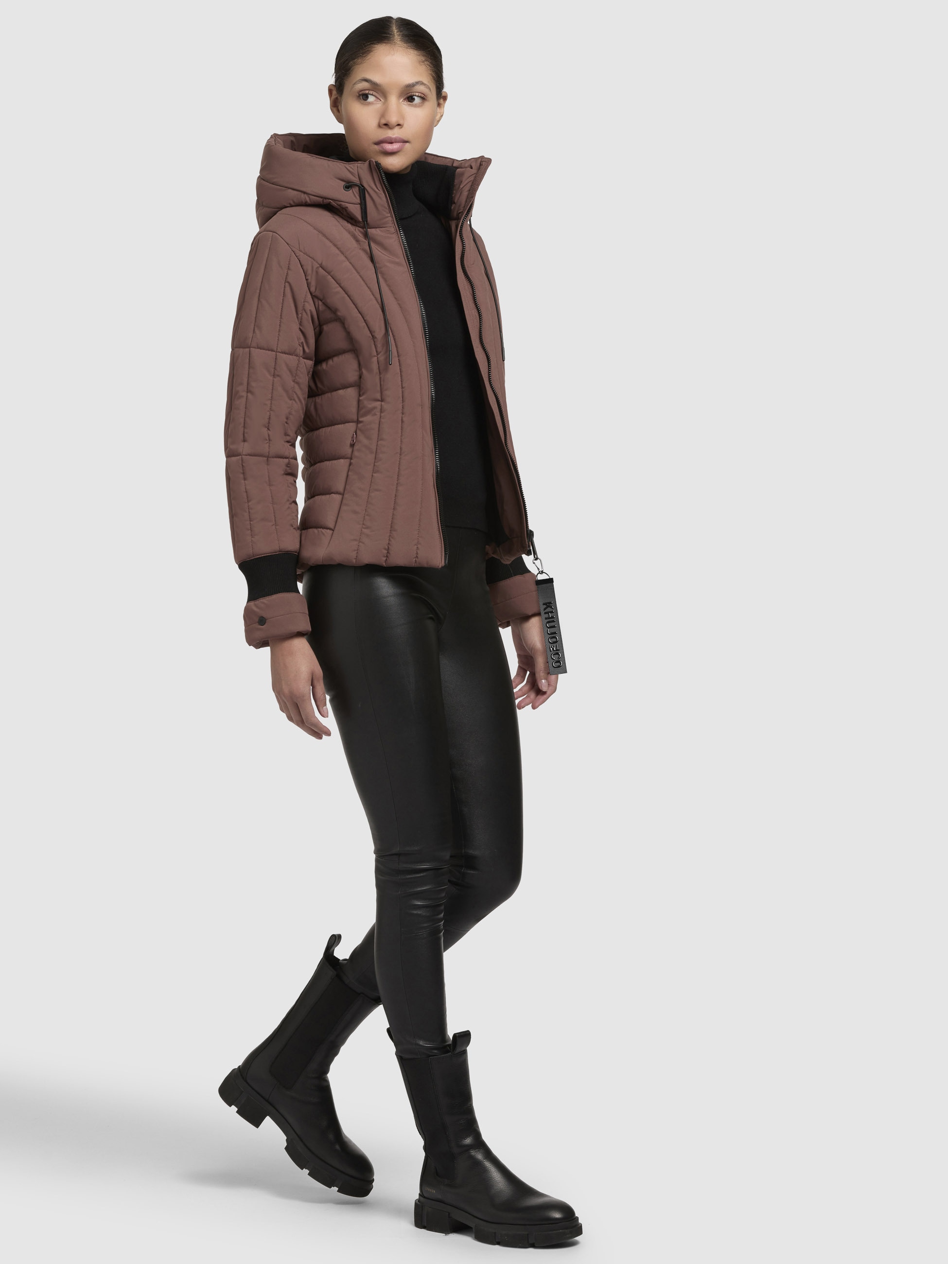 khujo Steppjacke »OMNI«, mit Kapuze