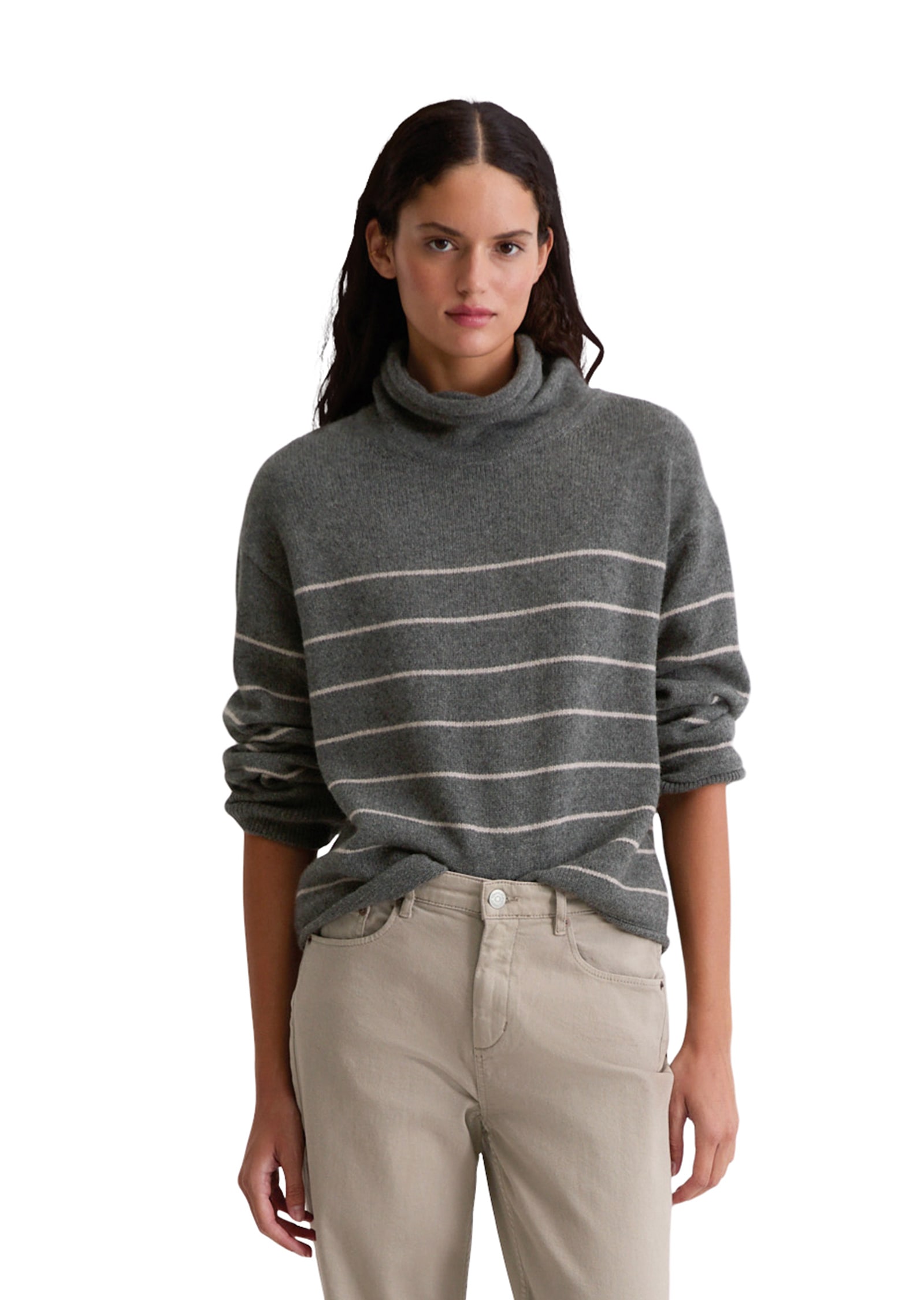 Marc OPolo Strickpullover "aus softem Merinowolle-Mix" günstig online kaufen