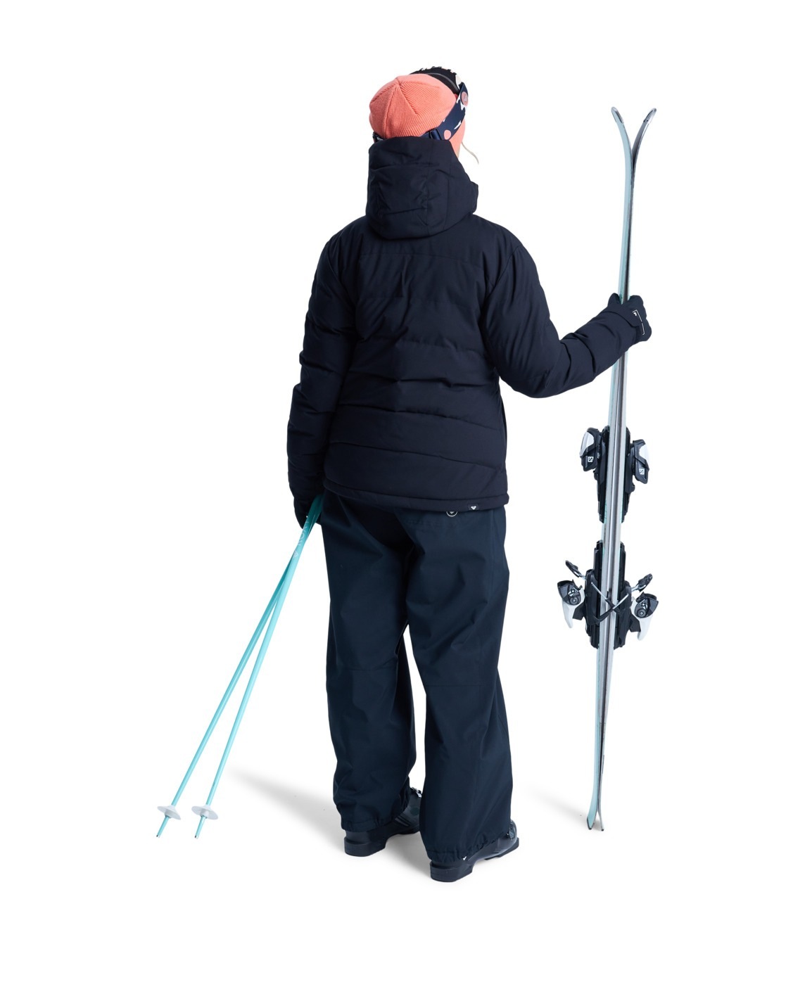 Roxy Veste Snowyhill True Black M Femme 3