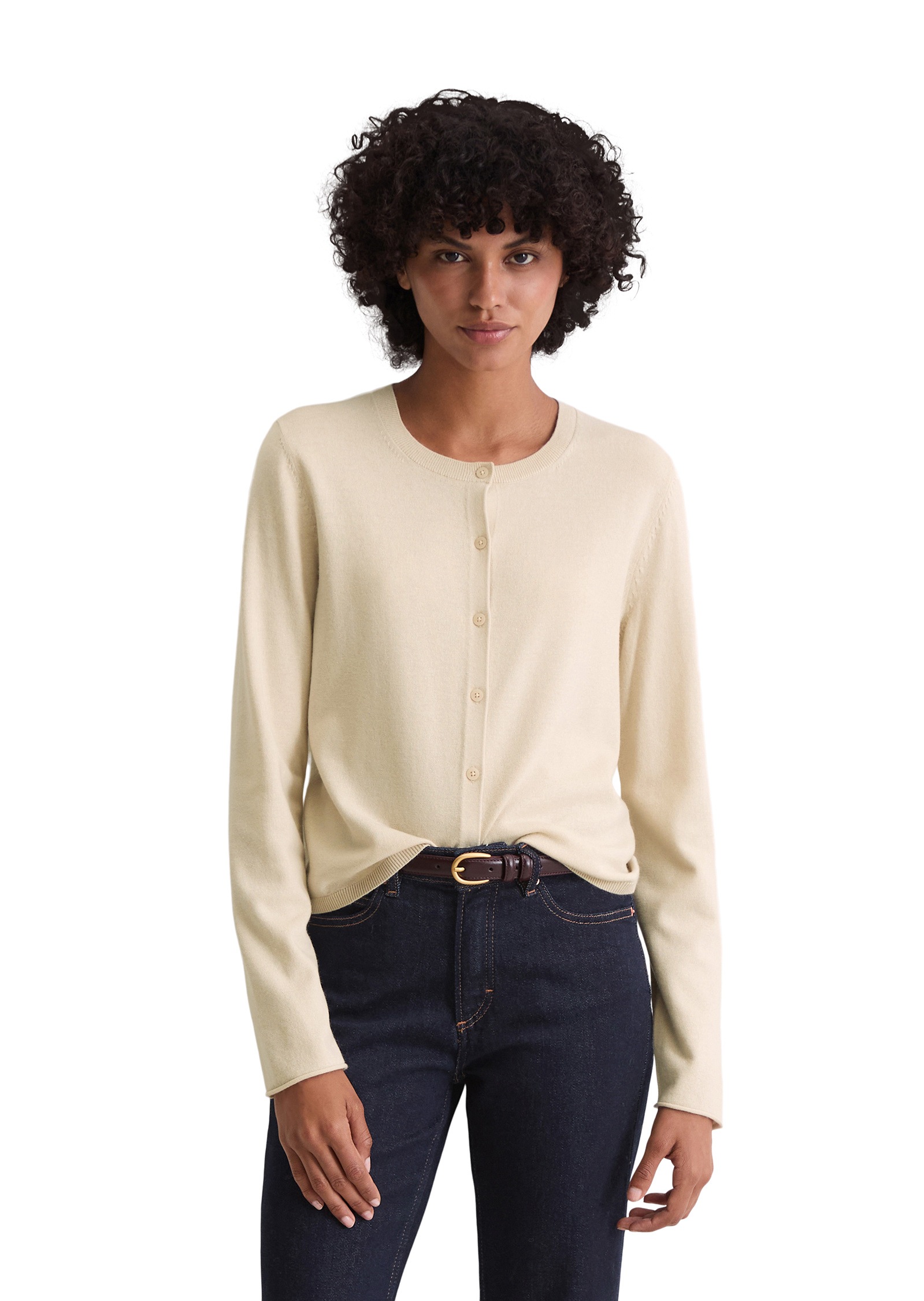 Marc OPolo Cardigan "aus Schurwolle-Viskose-Mix" günstig online kaufen