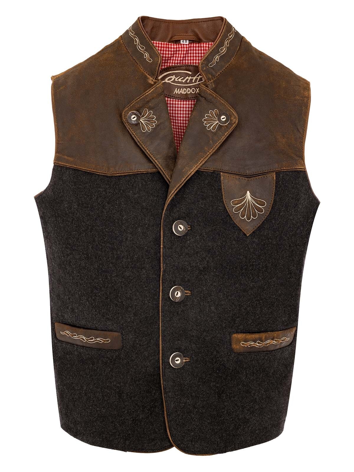 Country Maddox Trachtenweste "Weste BERNEX"