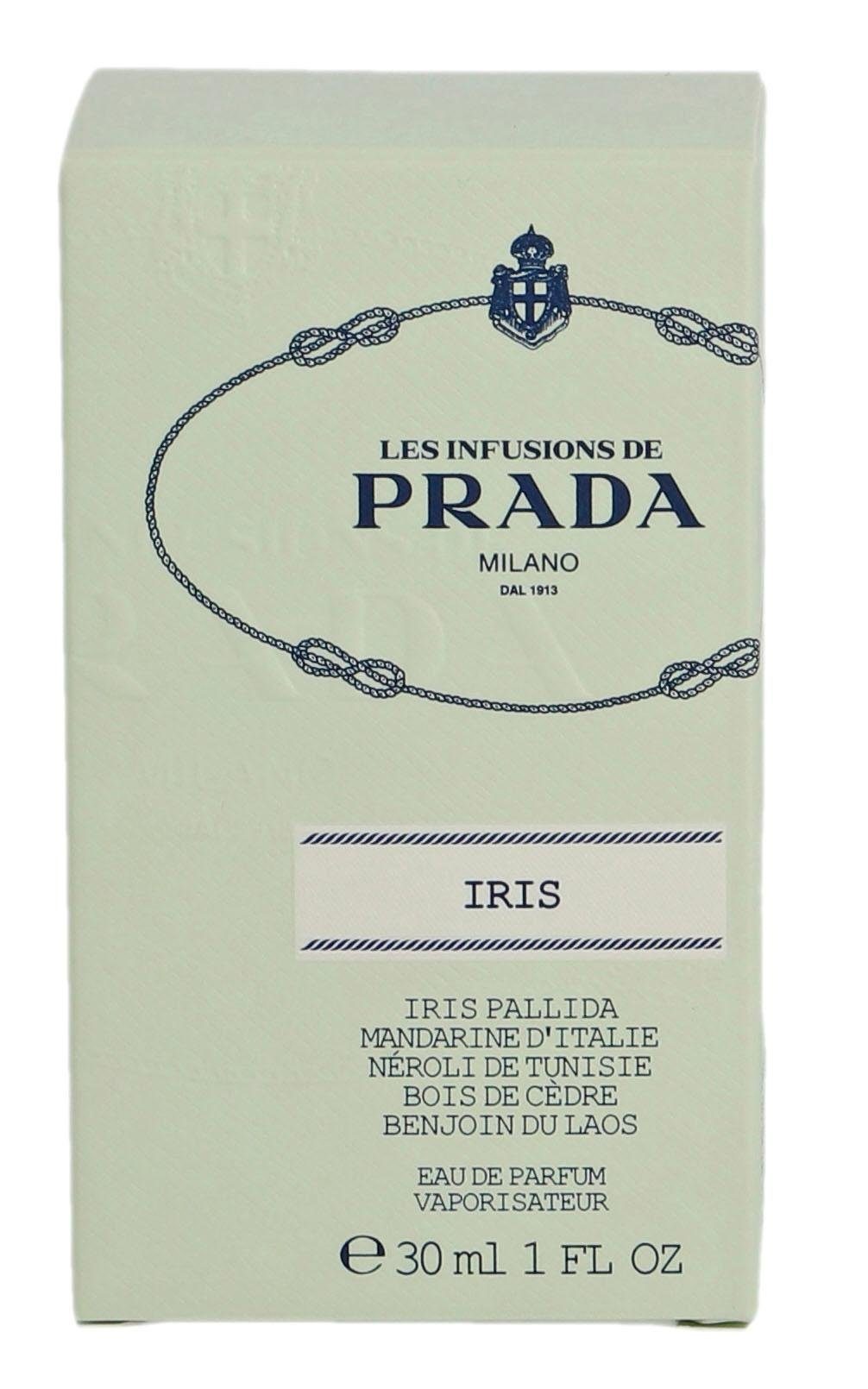 PRADA Eau de Parfum »Iris«, Blumiger Damenduft mit Mandarine, Irisblüte, Vetiver und Weihrauch.